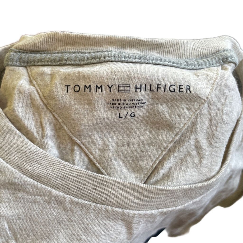Tommy Hilfiger Men's Tommy Hilfiger Long Sleeve T-Shirt Gray L Size US L / EU 52-54 / 3 - 3 Thumbnail