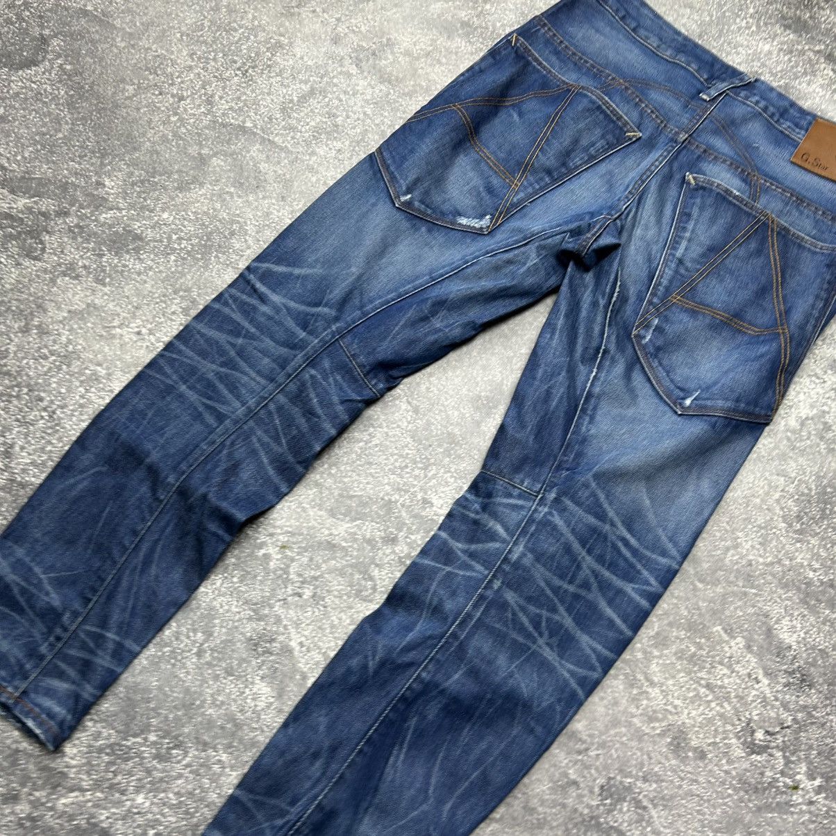 G-Star Mens G-Star Raw Denim Bananas Streetwear opium jeans Size US 32 / EU 48 - 3 Thumbnail