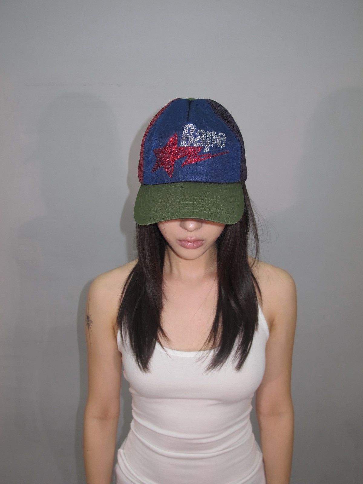 Bape bape x swarovski cap Size ONE SIZE - 1 Thumbnail