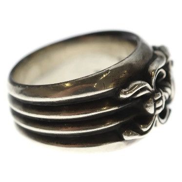 Chrome Hearts OFFER OK! size 12 CHROME HEARTS DAGGER HEART silver ring Size ONE SIZE - 4 Thumbnail