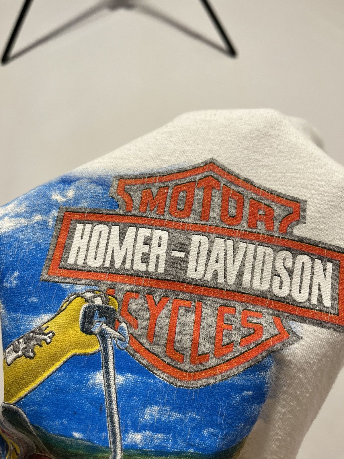 Harley Davidson Vintage 90’s The Simpsons x Harley Davidson boxy fit tee Size US L / EU 52-54 / 3 - 6 Thumbnail