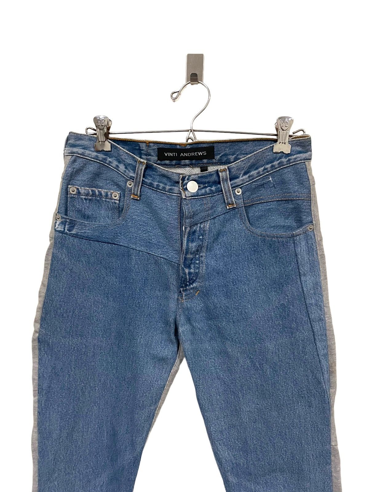 Levi's × Vinti Andrews Vinti Andrews x Levis Collab Rework Distressed Skinny Jeans Size US 28 / EU 44 - 5 Thumbnail