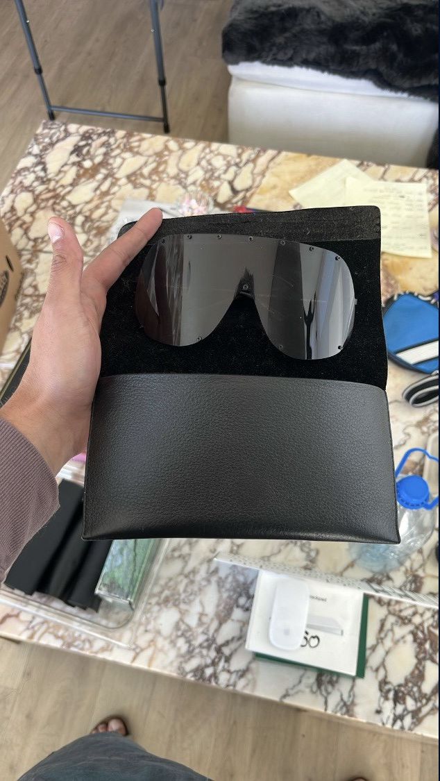 Rick Owens Rick Owens Mask Glasses Size ONE SIZE - 1 Thumbnail