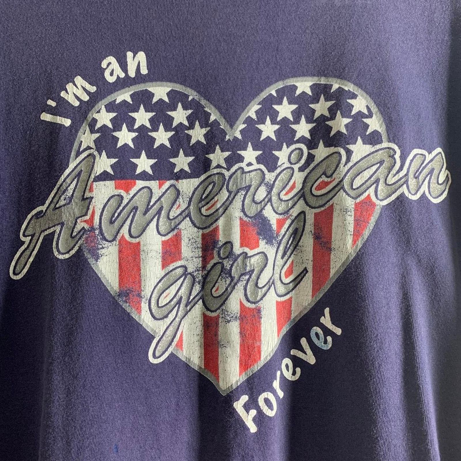 Vintage vintage 90s AMERICAN GIRL DOLLS single stitch tee shirt XL Size US XL / EU 56 / 4 - 7 Thumbnail