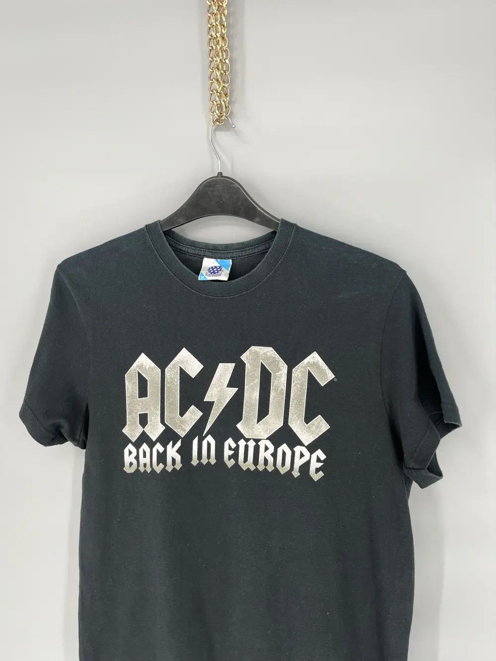 AC/DC × Vintage Vintage Y2K AC/DC ACDC Black In Evrope Tour Big Logo Size US M / EU 48-50 / 2 - 4 Thumbnail