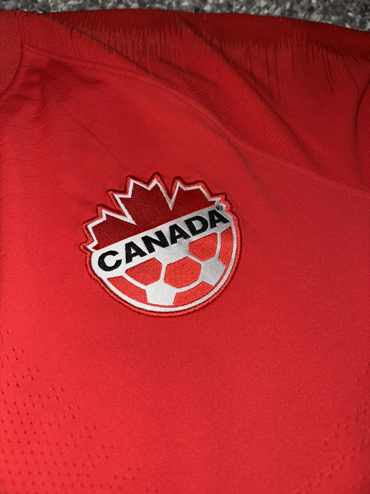 Nike Womens Nike Canada Soccer 2019 Home Jersey Size M / US 6-8 / IT 42-44 - 2 Thumbnail
