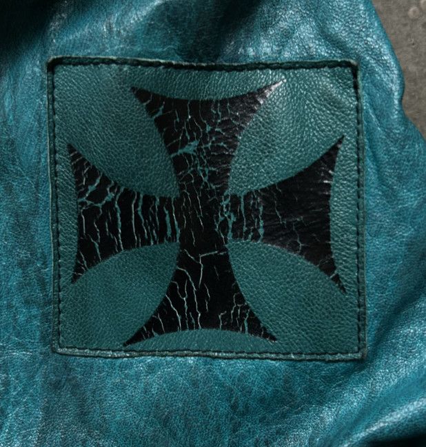 Other Diamond Dogs Heavily Waxed Patchwork Leather Jacket Size US S / EU 44-46 / 1 - 7 Thumbnail
