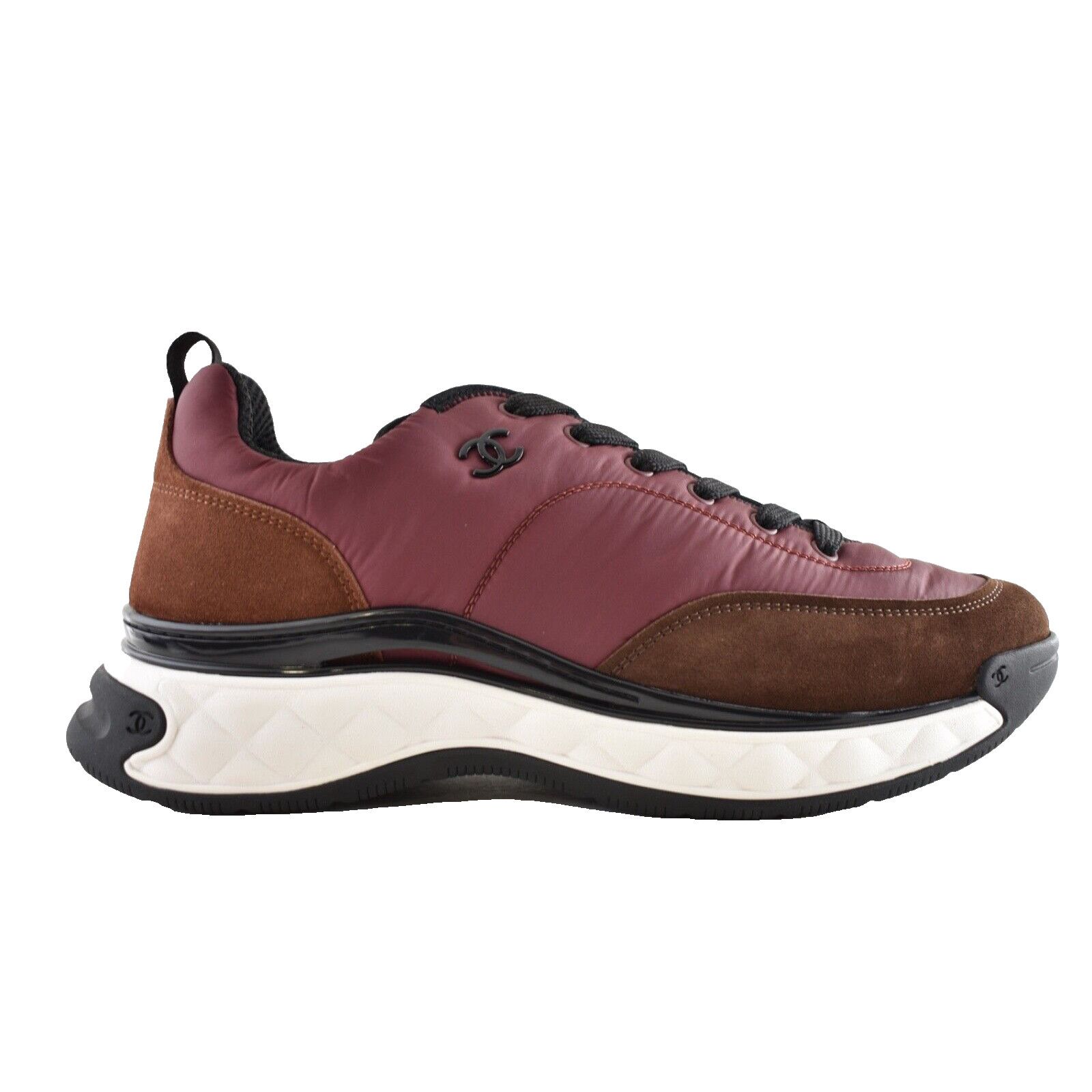Chanel Chanel 21A Mens CC Logo Low Top Trainer Sneaker 44 11 Size US 11 / EU 44 - 1 Thumbnail