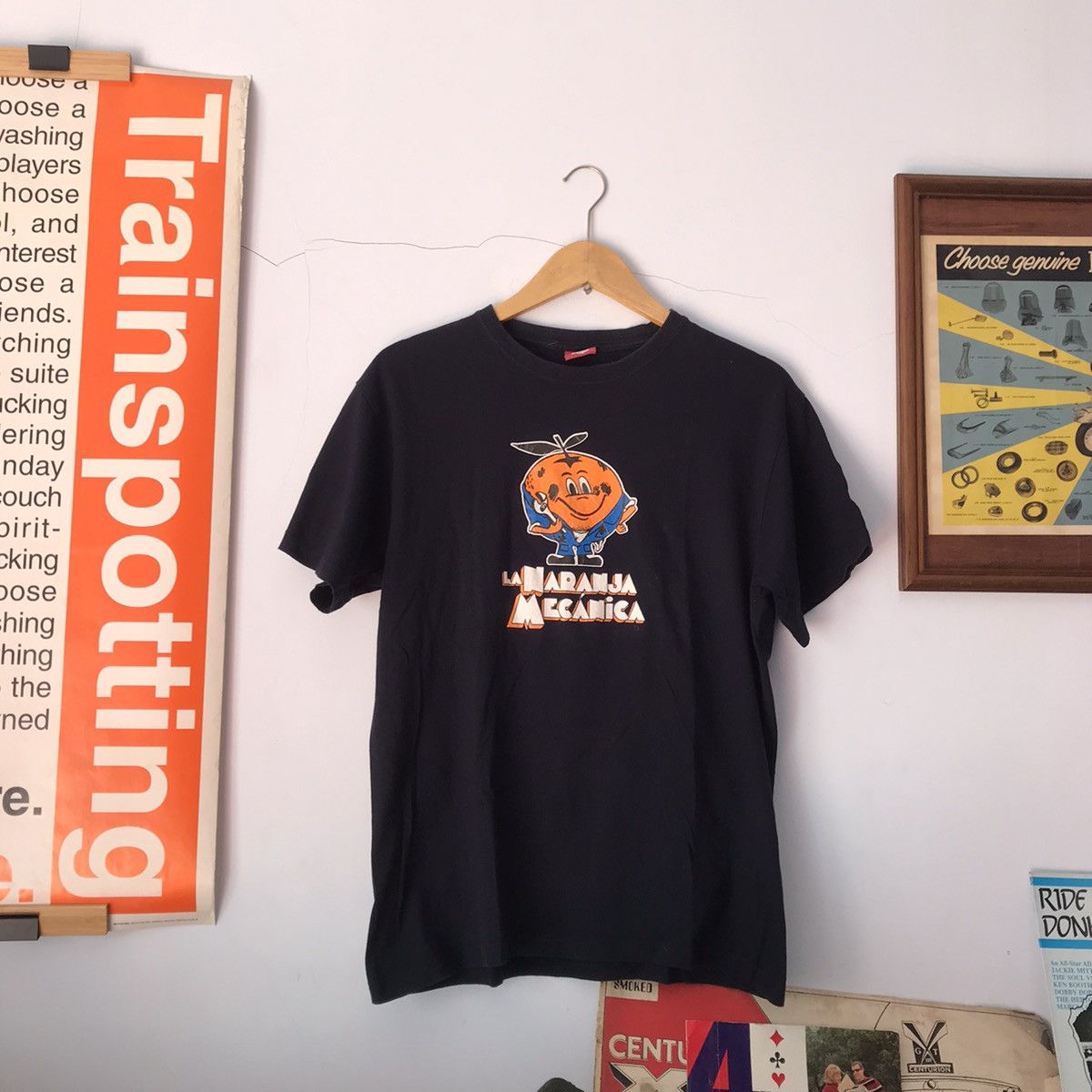 Vintage clockwork orange Tee Shirt Tshirt La Naranja Mecanica clockw Size US S / EU 44-46 / 1 - 3 Thumbnail