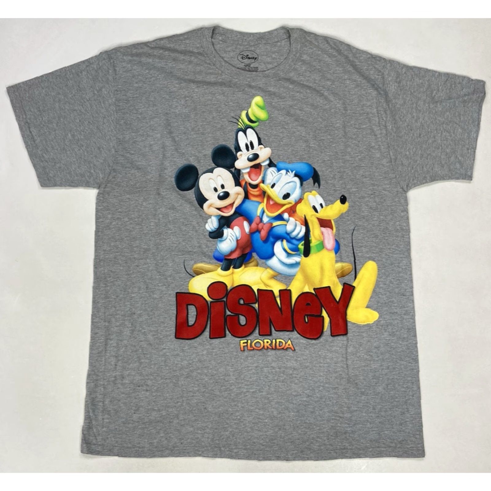 Disney VINTAGE Disney Mickey Mouse And Friends Graphic T-shirt Men XL Gray Short Sleeve Size US XL / EU 56 / 4 - 2 Thumbnail