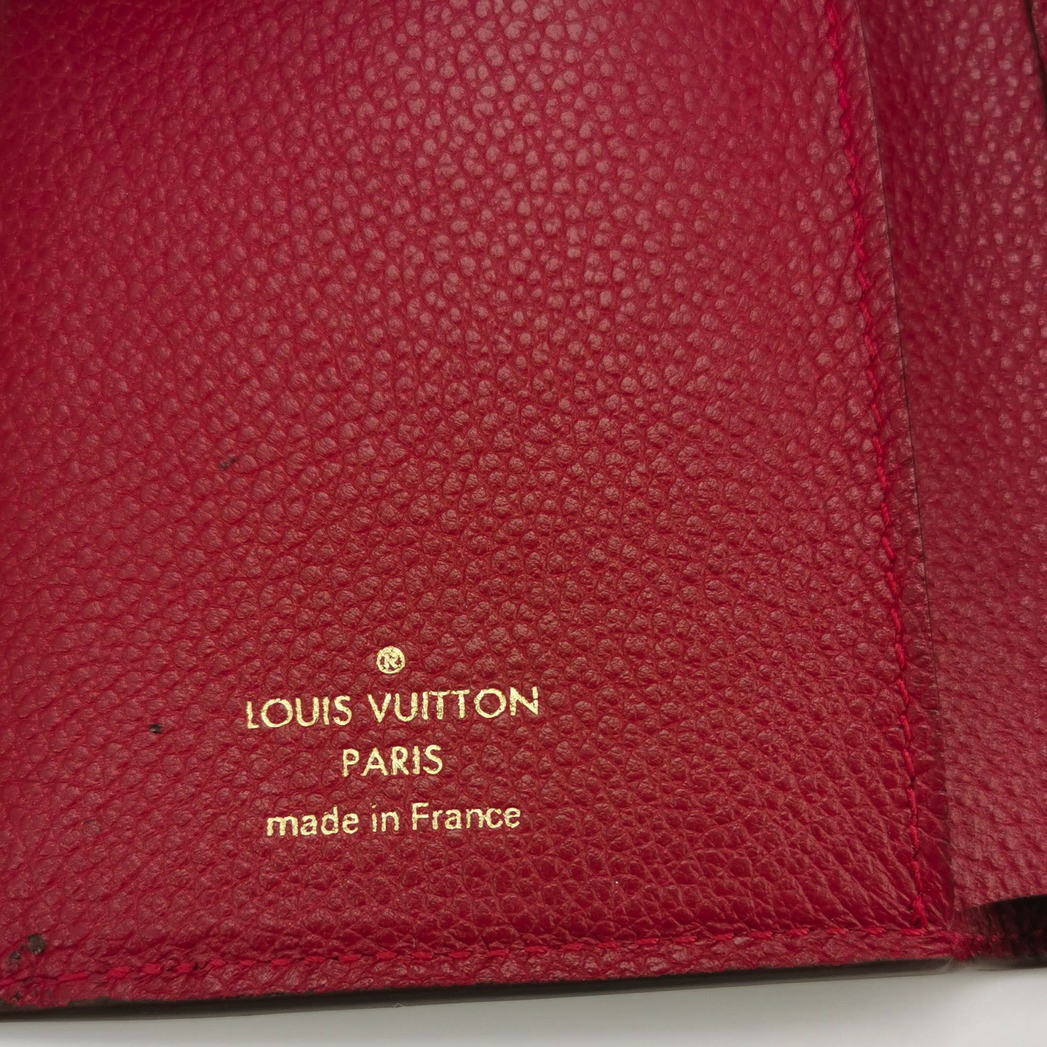 Louis Vuitton Louis Vuitton (LV) Cowhide solid color monogram embossed sn Size ONE SIZE - 4 Thumbnail