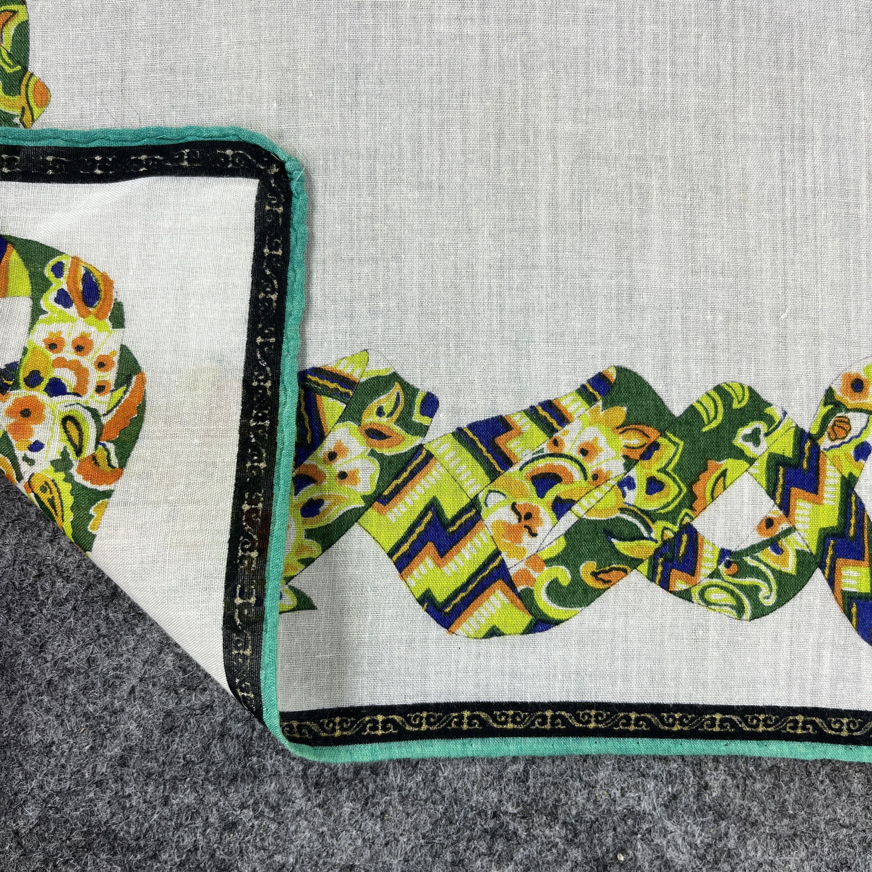 Lanvin Lanvin Handkerchief / Bandana / Neckerchief / Headscarf B689 Size ONE SIZE - 4 Thumbnail