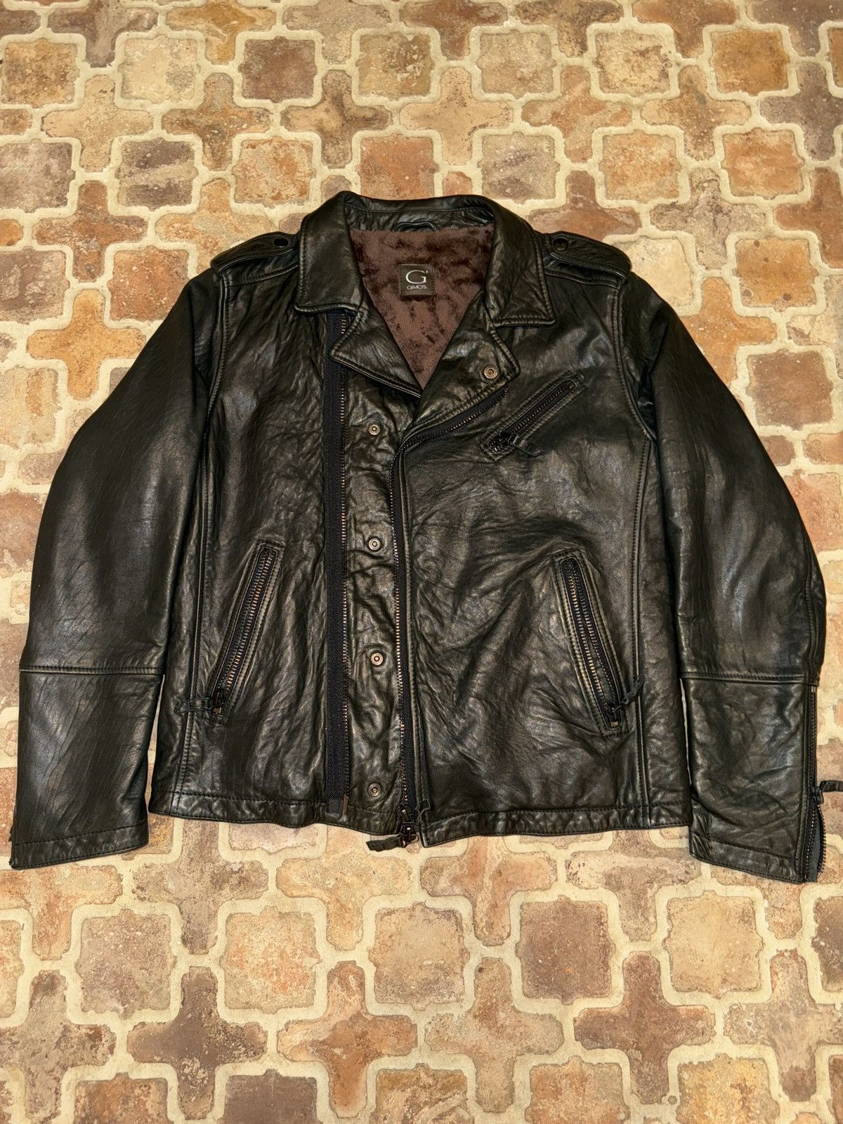 Gimo's ITALIAN LEATHER GOMO’S JACKET | Grailed