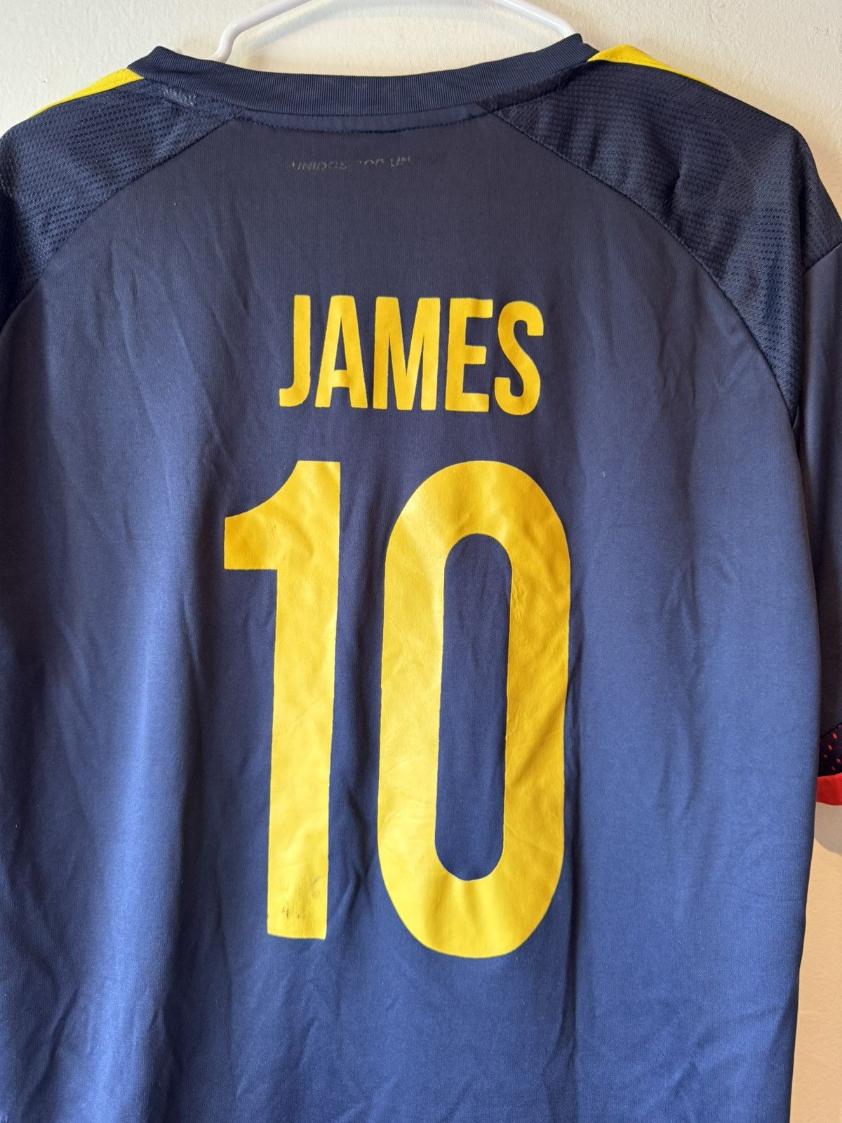 Adidas Adidas Climacool Colombia Soccer Jersey #10 James Medium Size US M / EU 48-50 / 2 - 6 Thumbnail