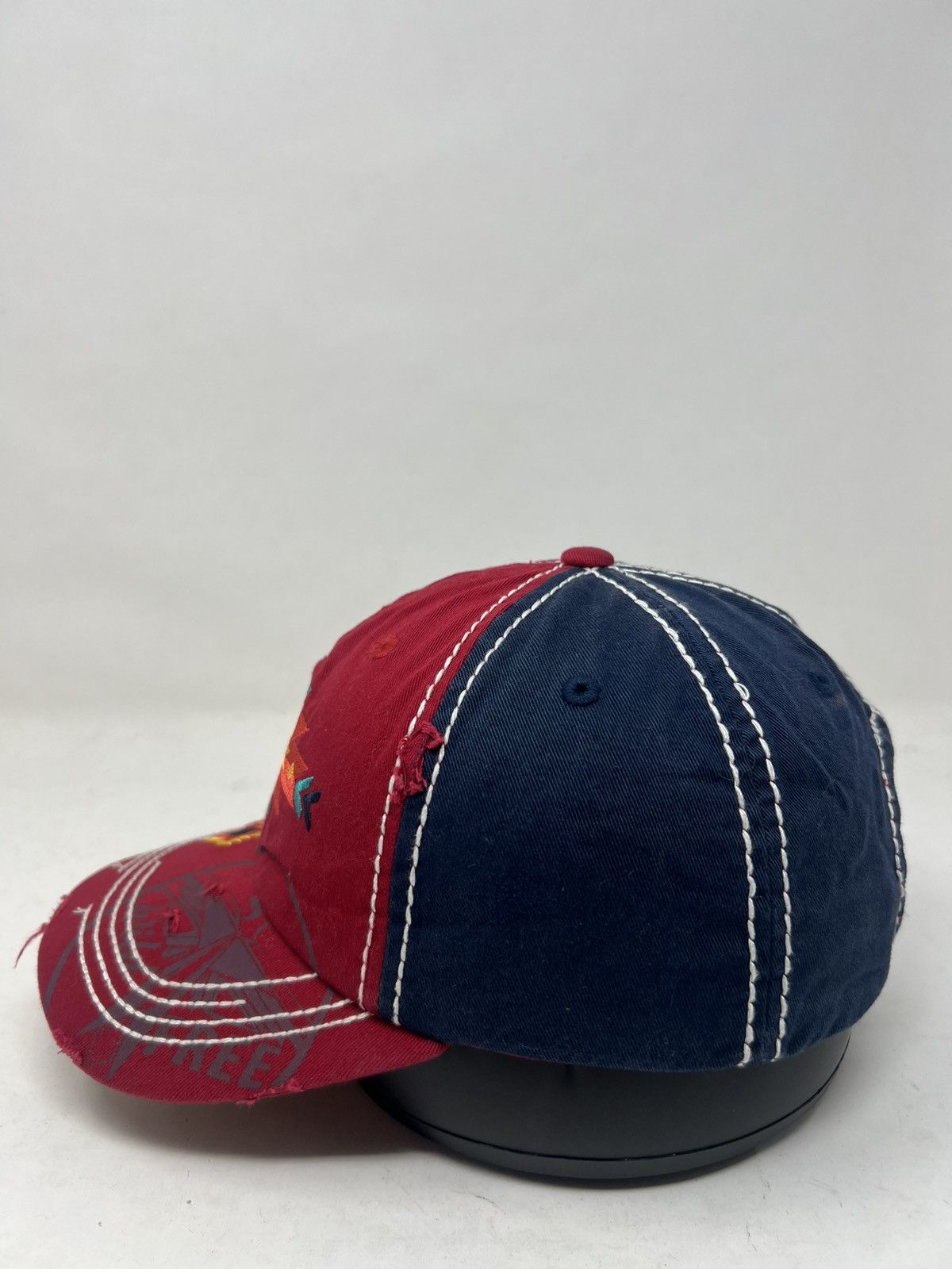 Japanese Brand Wild Free Native Distressed Hat Cap Size ONE SIZE - 3 Thumbnail