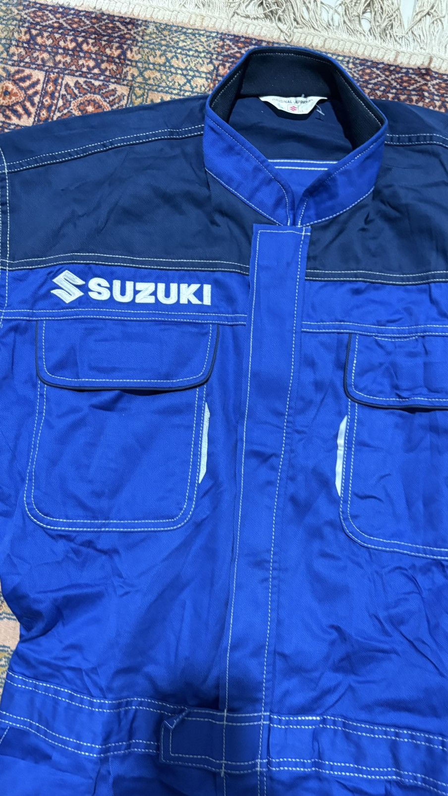 Japanese Brand Vintage Suzuki coverall Size US 32 / EU 48 - 3 Thumbnail