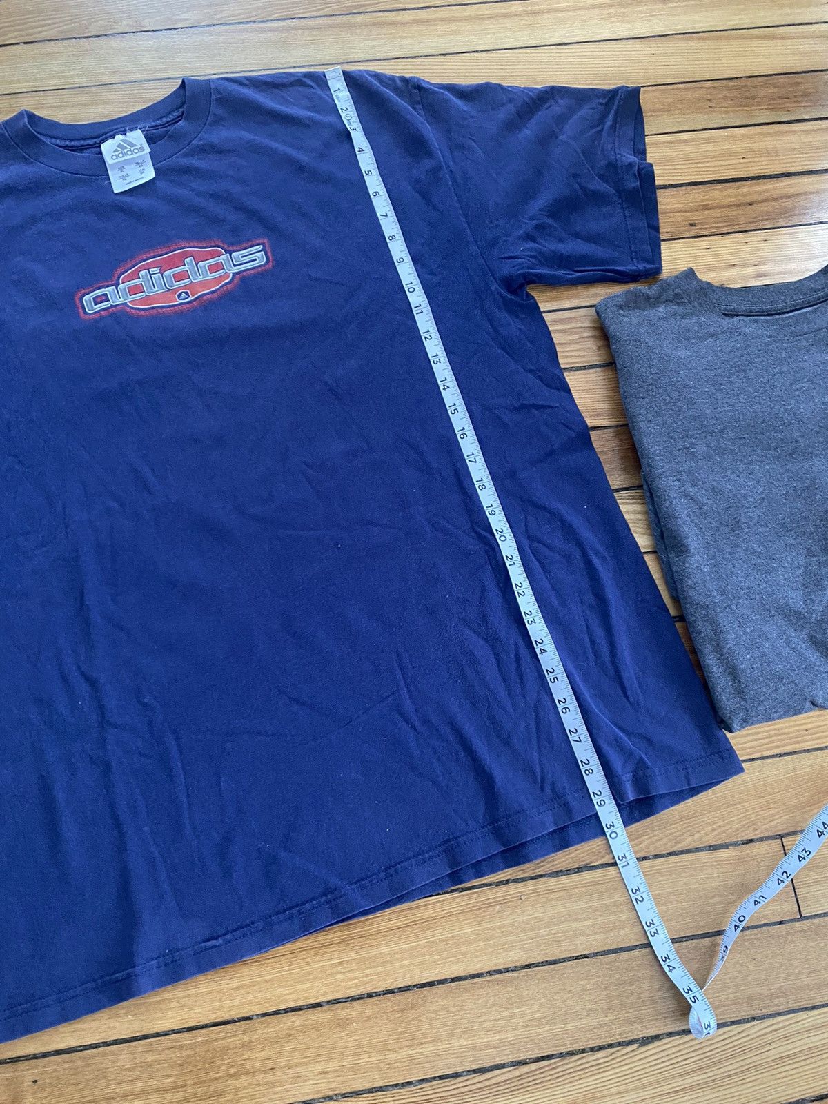 Adidas × Vintage Vintage 90s Tshirt plus free shirt xl Size US XL / EU 56 / 4 - 5 Thumbnail