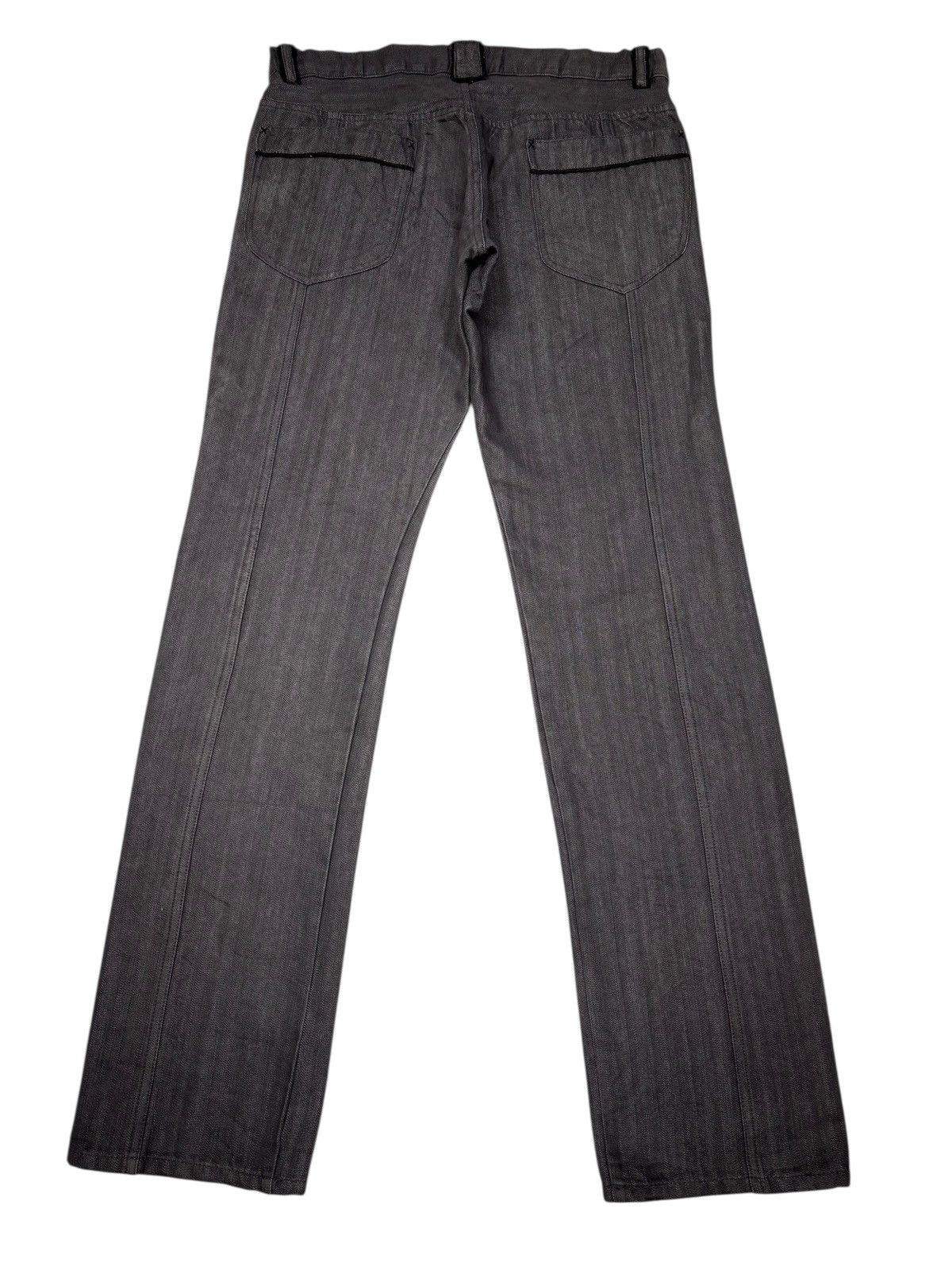 Tornado Mart DEUX CONCEPT LABO GREY STRAIGHT LEG DENIM JEANS Size US 31 - 8 Thumbnail