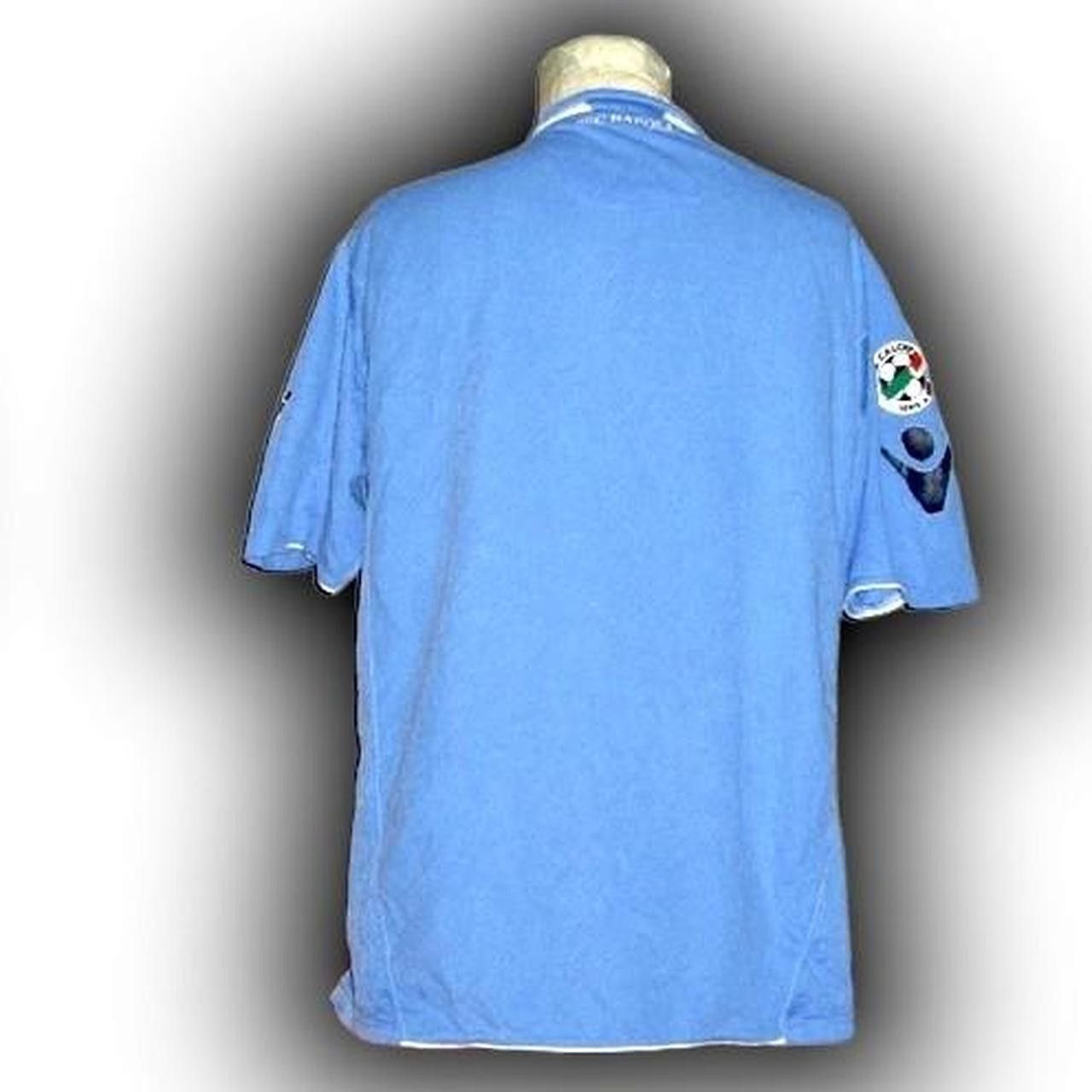 Macron SSC Napoli Italy 2009 2010 Home Shirt Jersey Size US XL / EU 56 / 4 - 3 Thumbnail