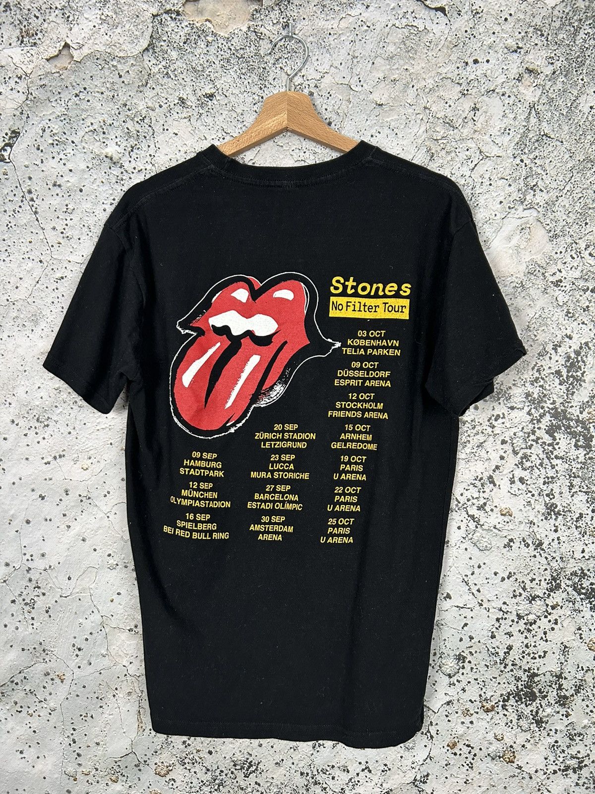 Band Tees Vintage The Rolling Stones Rock Band Tee Tour Graphic Rare Size US L / EU 52-54 / 3 - 2 Thumbnail