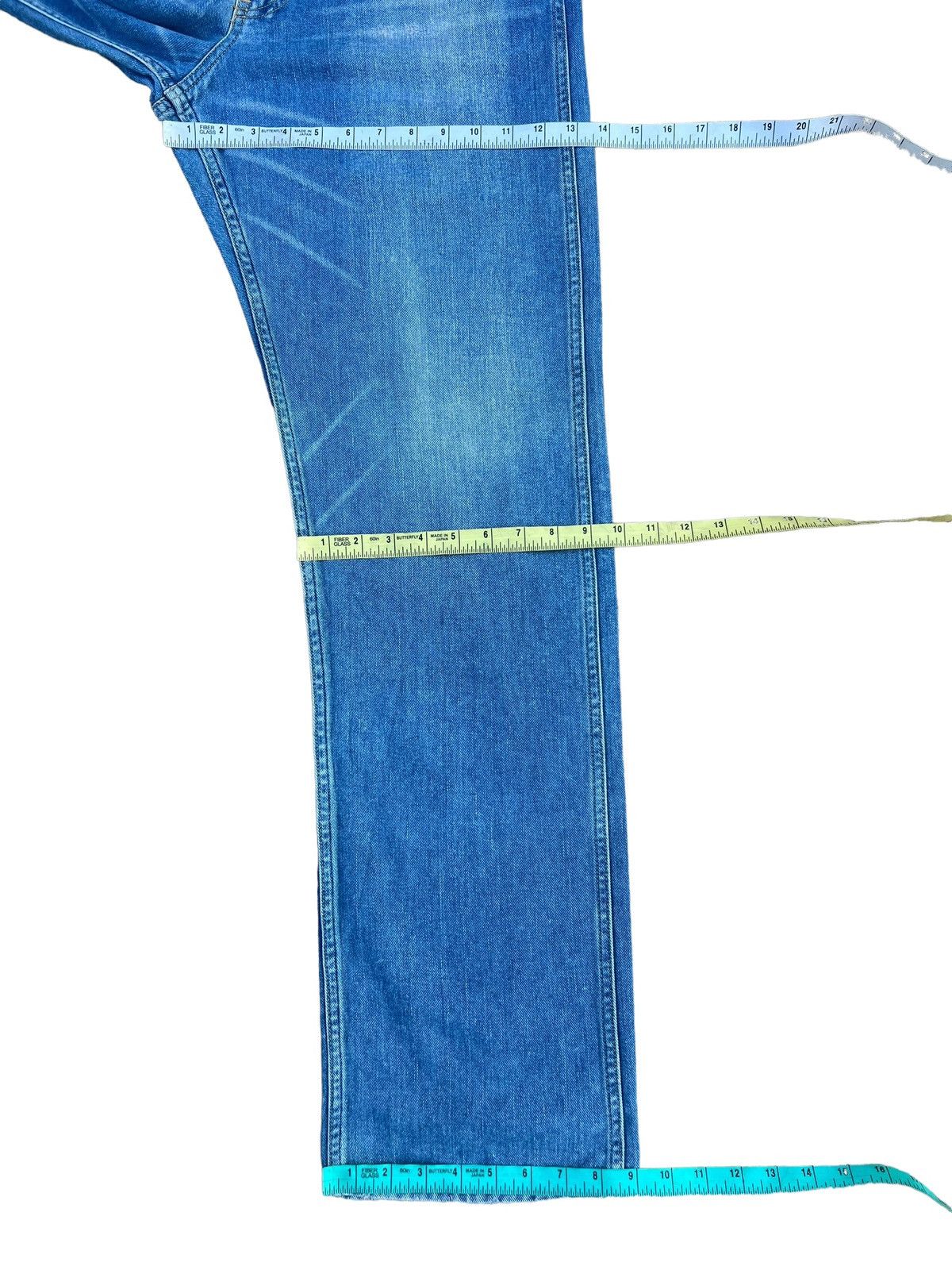 Bape Bathing Ape Nigo Era Wranlger Inspired Distress Denim Jeans Size US 32 / EU 48 - 4 Thumbnail