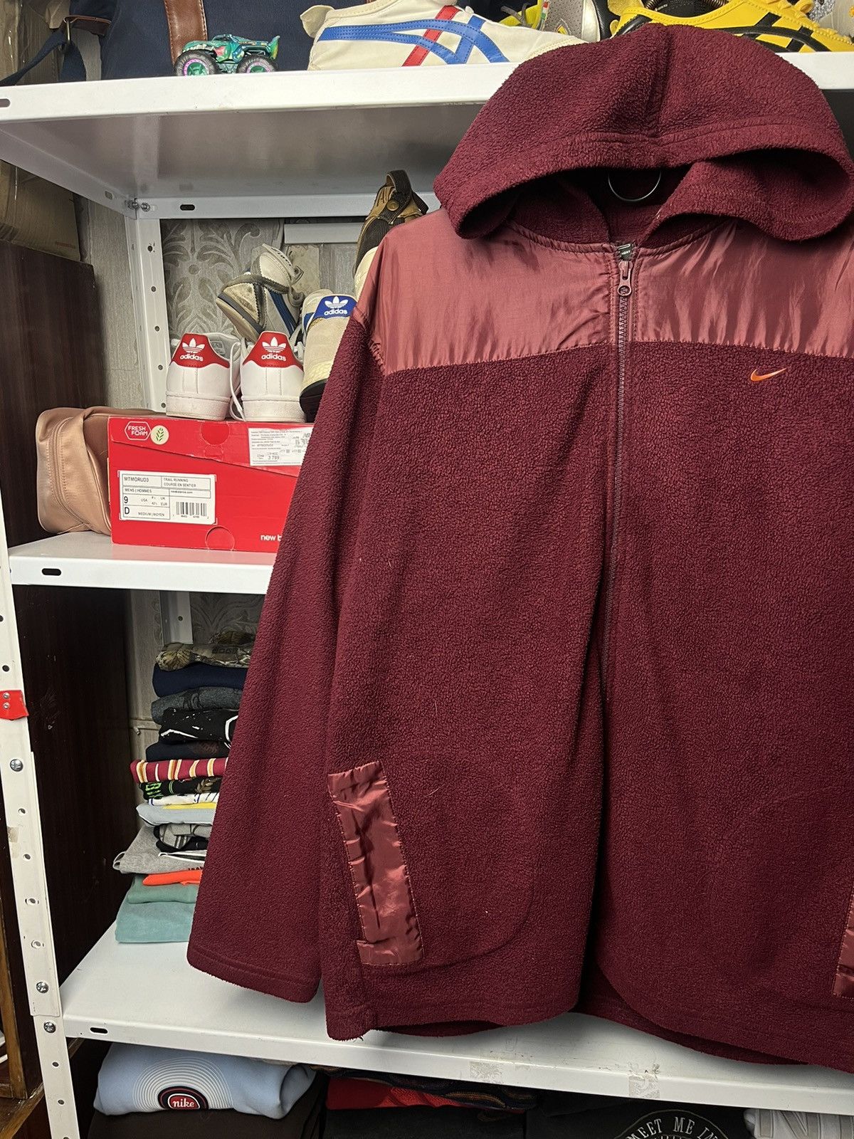 Nike Vintage Nike Fleece Hoodie Size XL Size US L / EU 52-54 / 3 - 17 Thumbnail