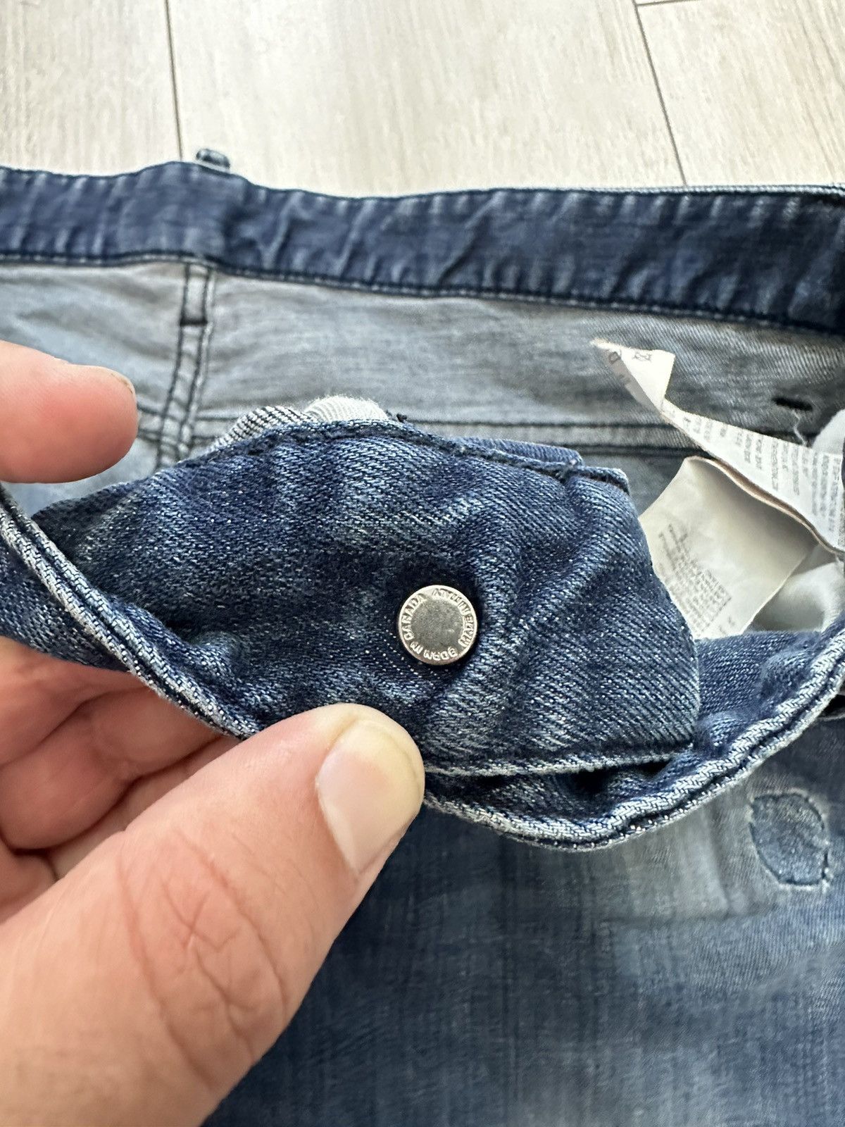 Dsquared2 Dsquared2 Distressed Vintage Denim Jeans Pants (A032) Size US 34 / EU 50 - 11 Thumbnail