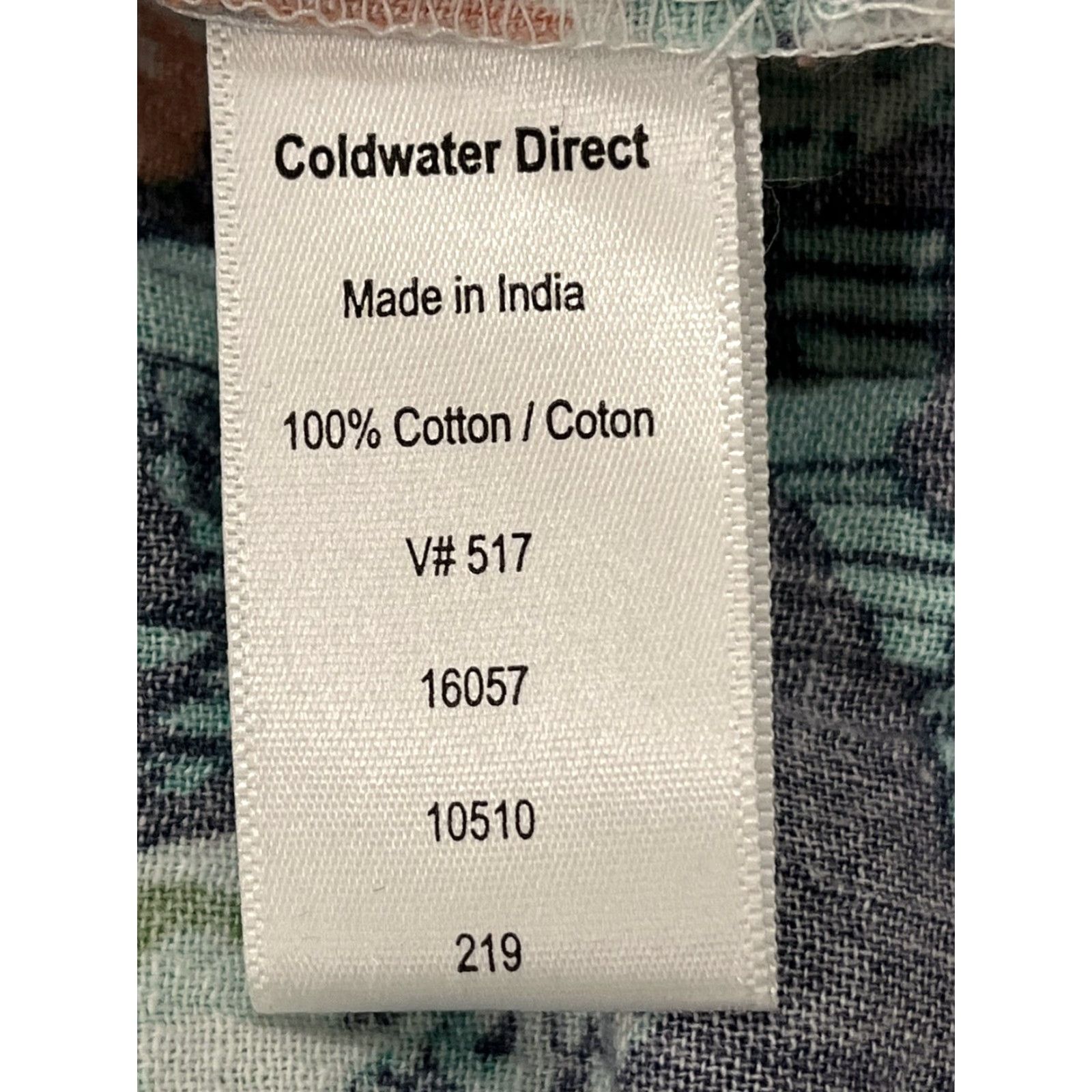Coldwater Creek Coldwater Creek Floral Poplin Midi Skirt Sz Large Petite Pull On Cottage Size 32" / US 10 / IT 46 - 6 Thumbnail