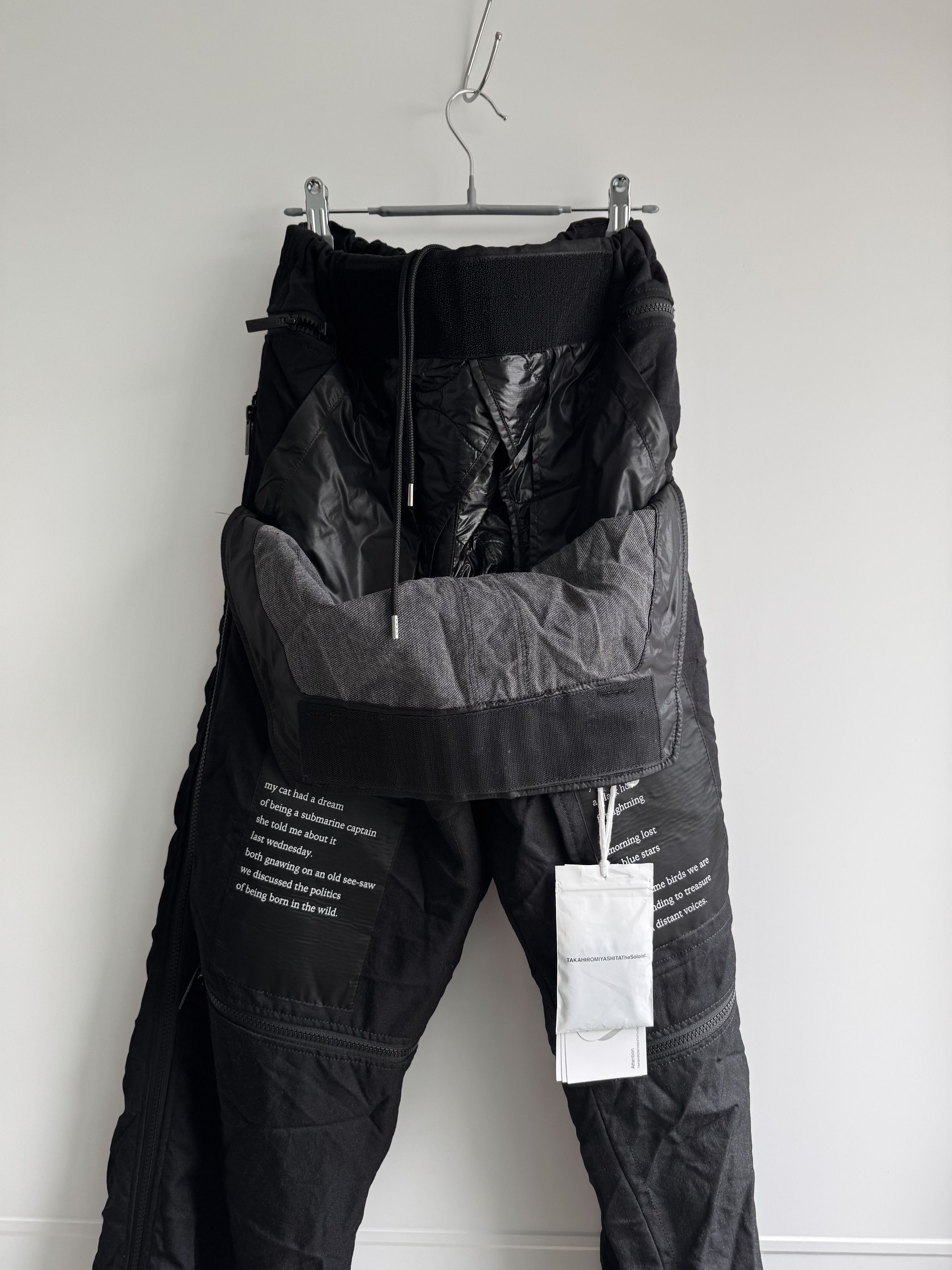 Takahiromiyashita The Soloist. TAKAHIROMIYASHITA The Soloist FW19 “I LIVE NOW” setup Size US L / EU 52-54 / 3 - 6 Thumbnail
