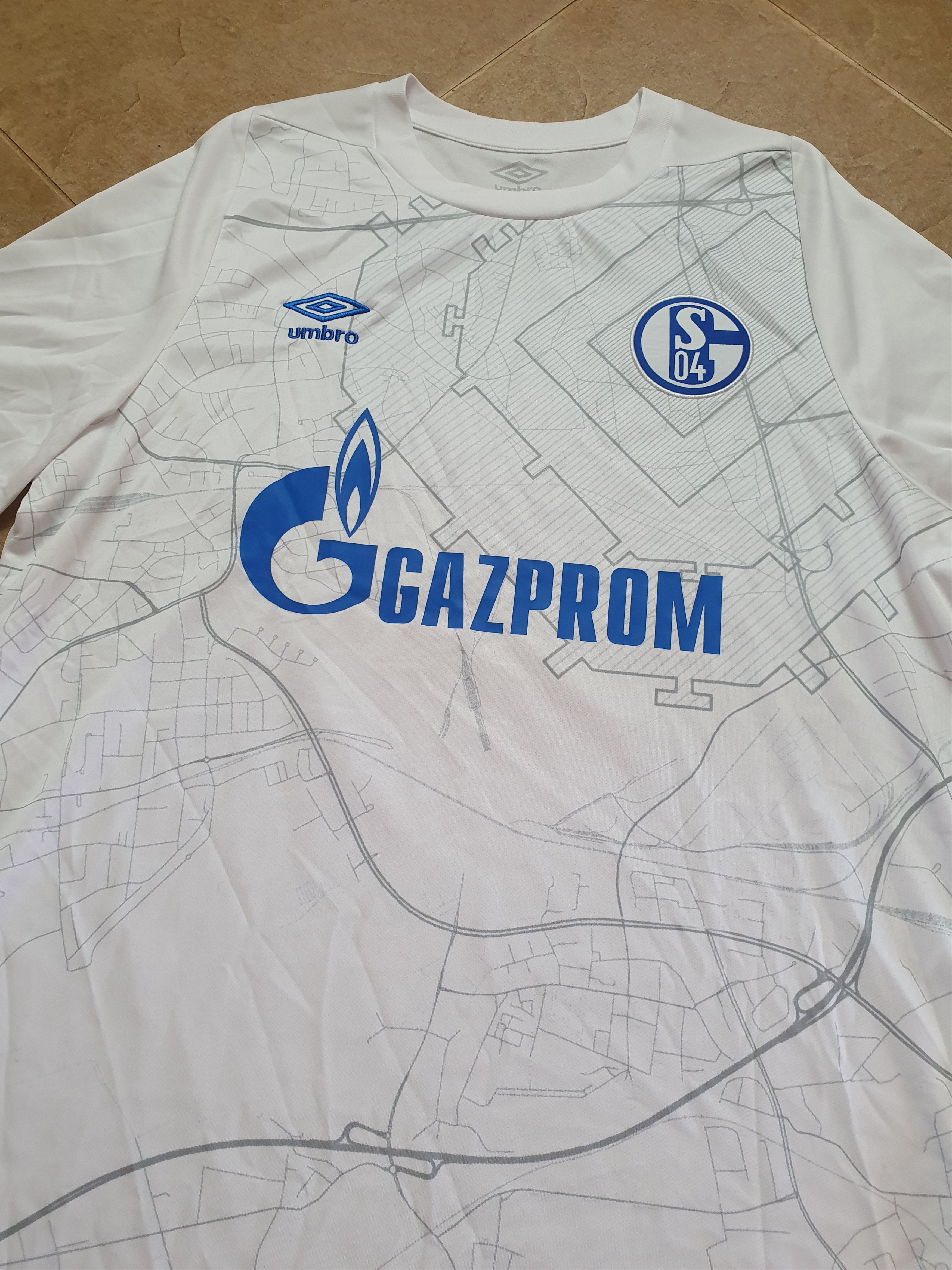 Umbro Jersey SOCCER FOOTBALL vintage t-shirt UMBRO FC SCHALKE 04 Size US XL / EU 56 / 4 - 2 Thumbnail