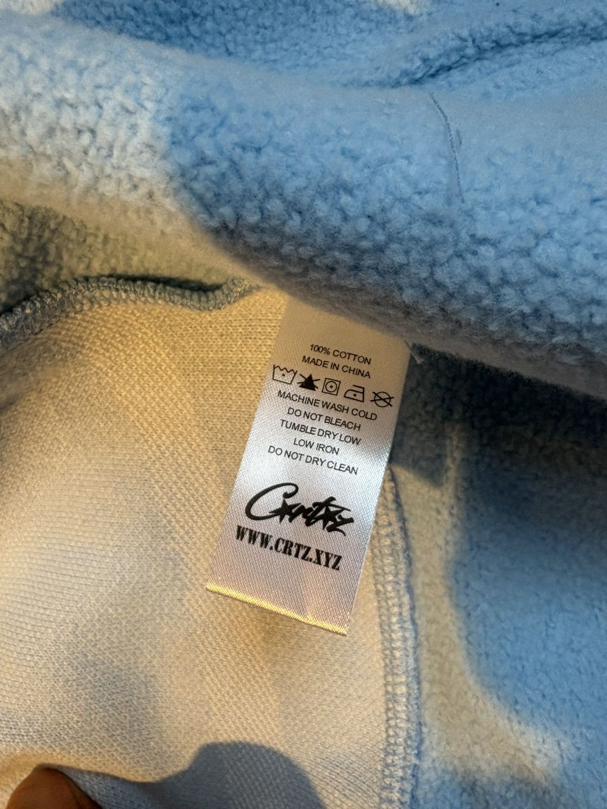 Corteiz Corteiz Blue Hoodie Size US L / EU 52-54 / 3 - 8 Thumbnail