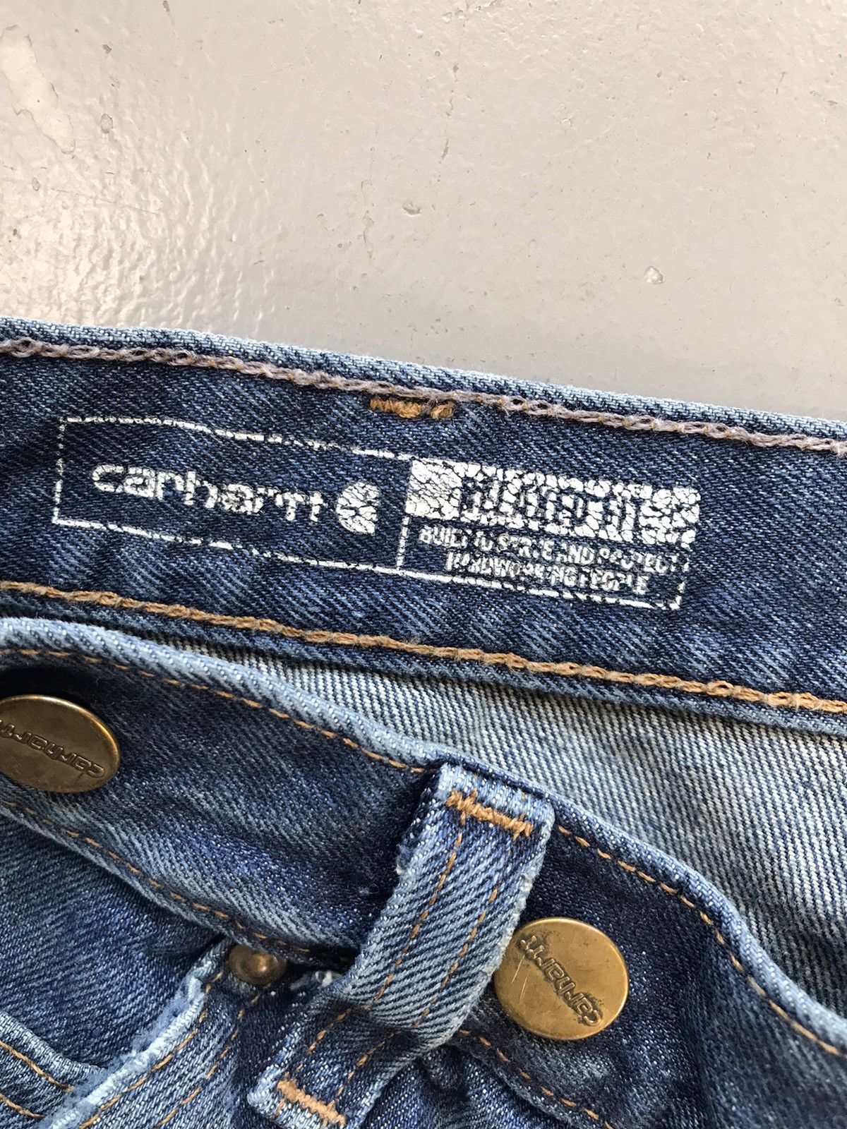 Carhartt × Vintage Vintage Carhartt double knee denim Size US 34 / EU 50 - 8 Thumbnail