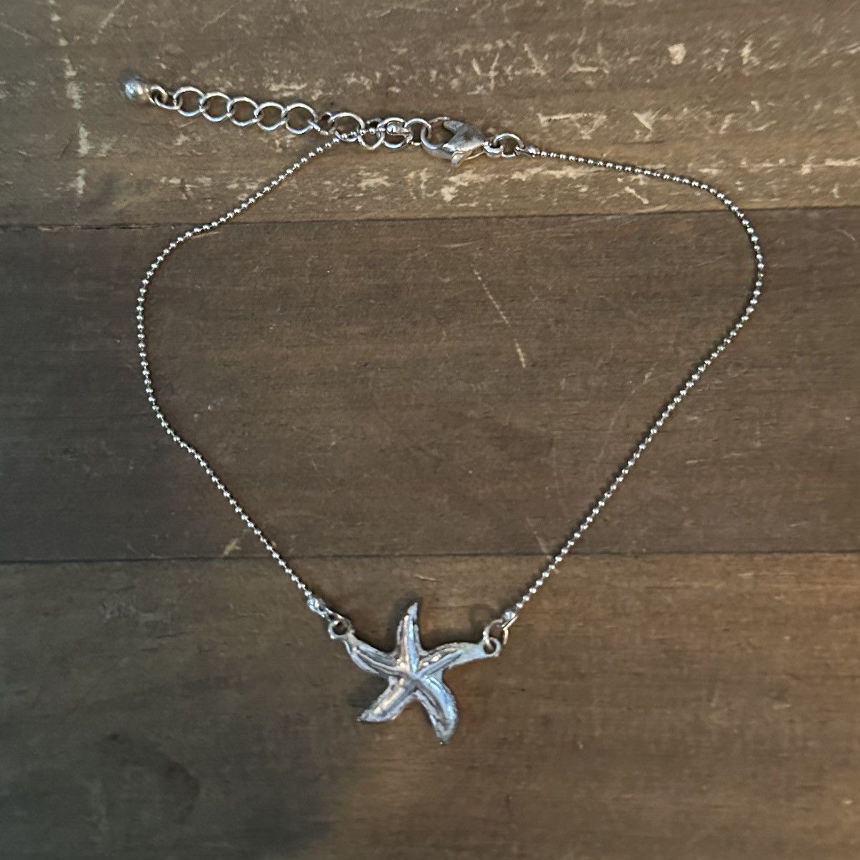 Other Silver tone starfish anklet Size ONE SIZE - 3 Thumbnail