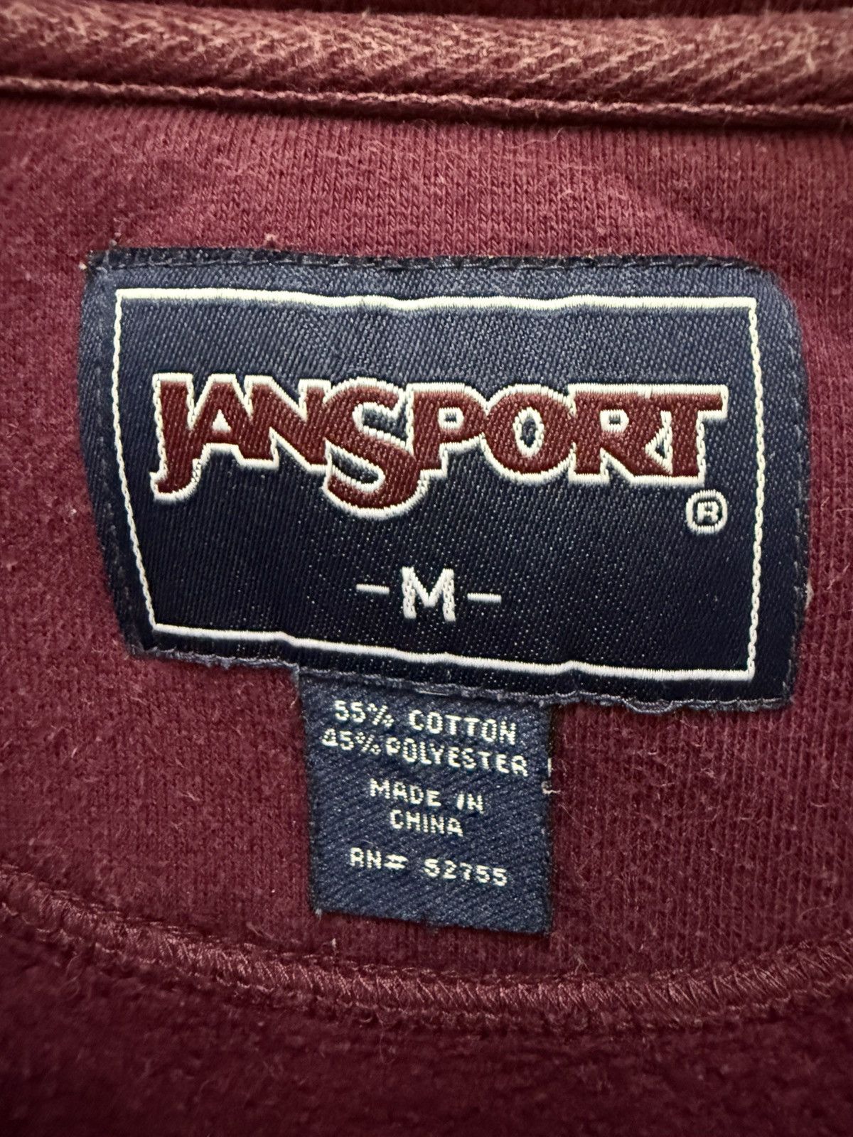 Collegium 🔥 JanSport Lock Haven University Outdoor Half Zipper Sweat Size US M / EU 48-50 / 2 - 8 Thumbnail