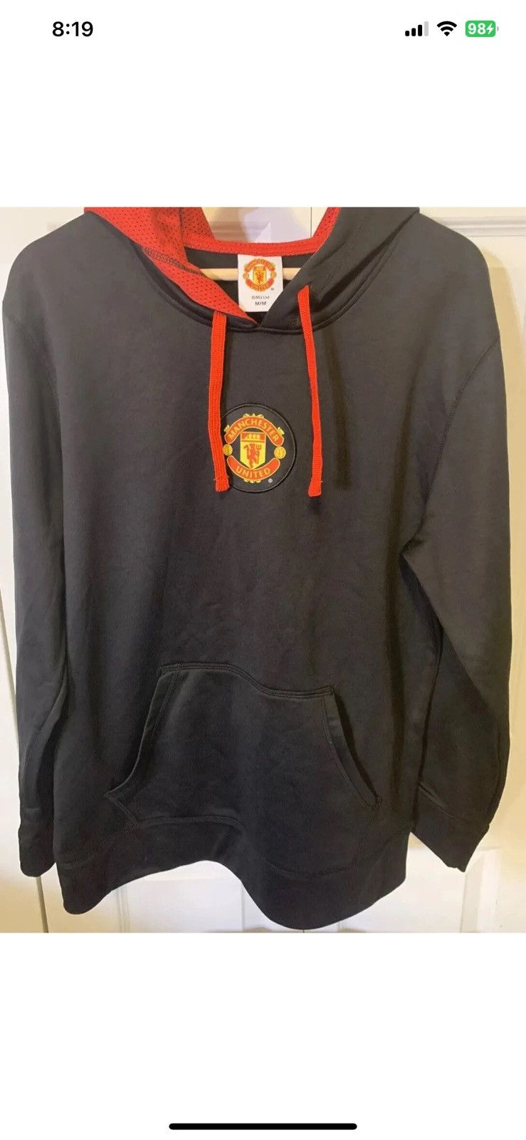 Other Manchester United Red Devils Men’s Sz M Football Hoodie Size US M / EU 48-50 / 2 - 3 Thumbnail
