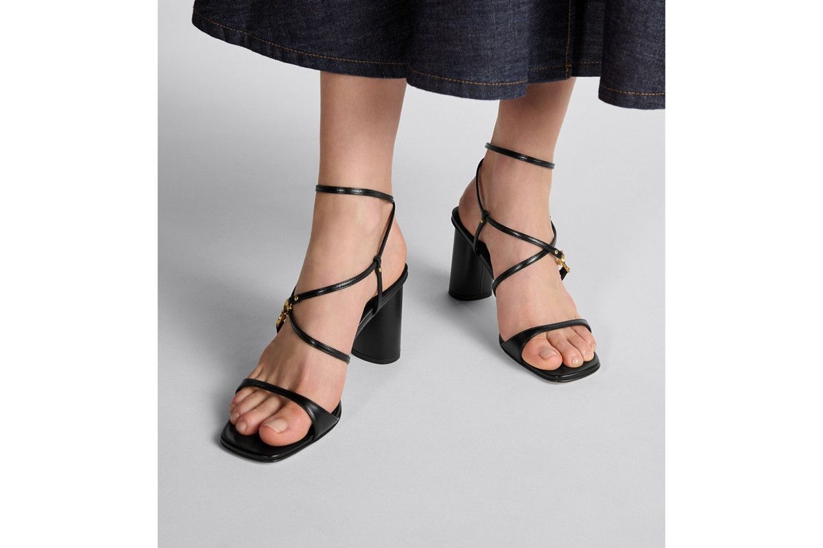 Dior o1w1db10326 Cest Dior Heeled Sandal in Black Size US 5 / IT 35 - 6 Thumbnail