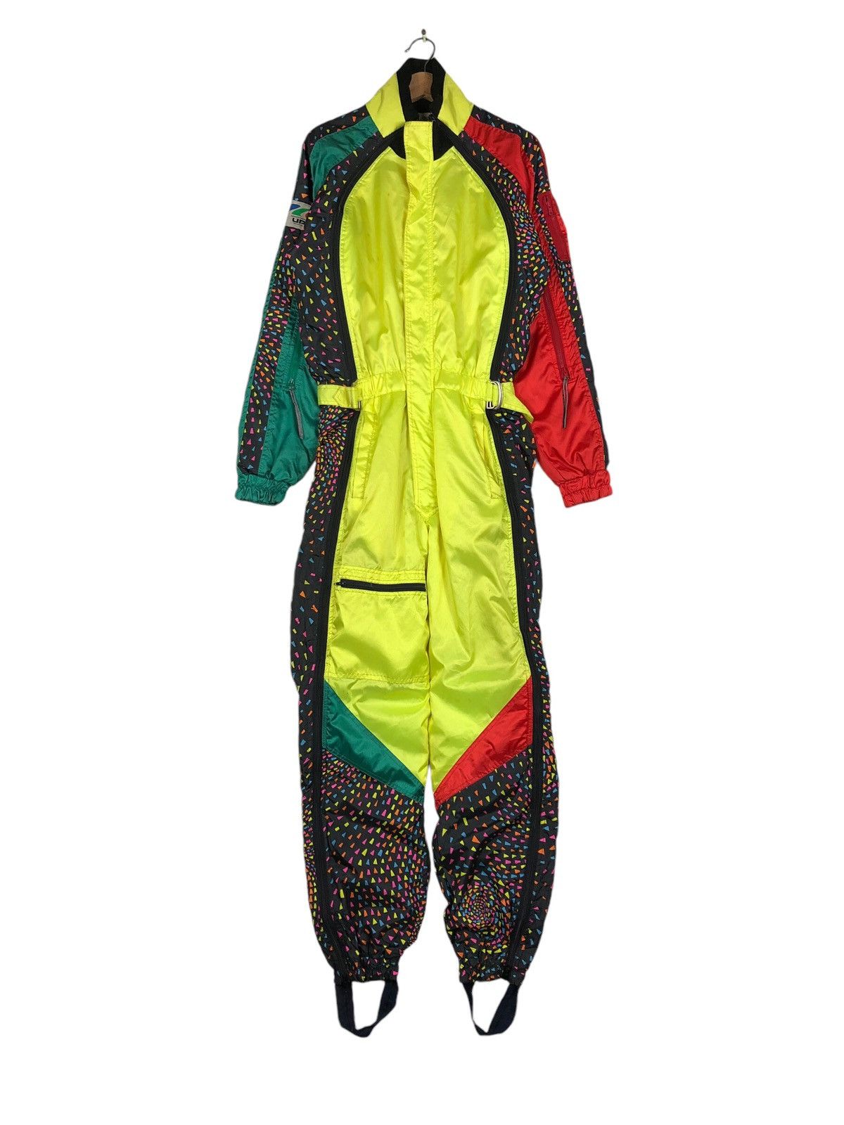 Japanese Brand 📌 Ski Overall Multi Colour Ultralite Products Issey Miyake Size US 30 / EU 46 - 2 Thumbnail