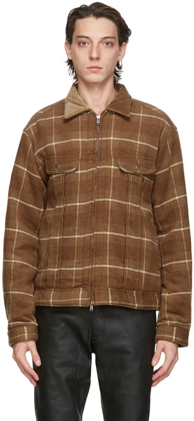 Nonnative Wool Flannel Trucker Jacket Gore-Tex Size US S / EU 44-46 / 1 - 7 Thumbnail