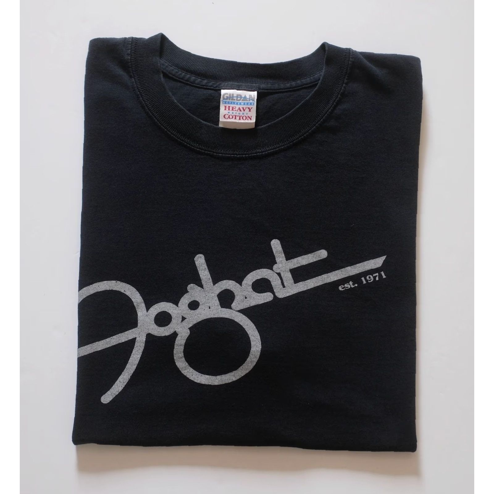 Gildan VINTAGE FOGHAT VTG Y2K 90s MUSIC IT AINT ROCK N ROLL GILDAN GRAPHIC T SHIRT Men XL Black Cotton Crew Neck Short Sleeve MSGS Size US XL / EU 56 / 4 - 5 Thumbnail