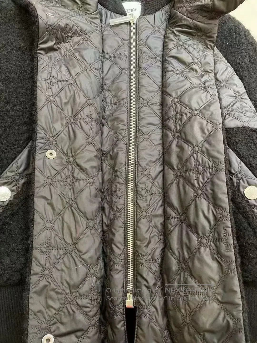 Hermes Hermes Teddy Wool Zip Jacket. Size US XS / EU 42 / 0 - 5 Thumbnail