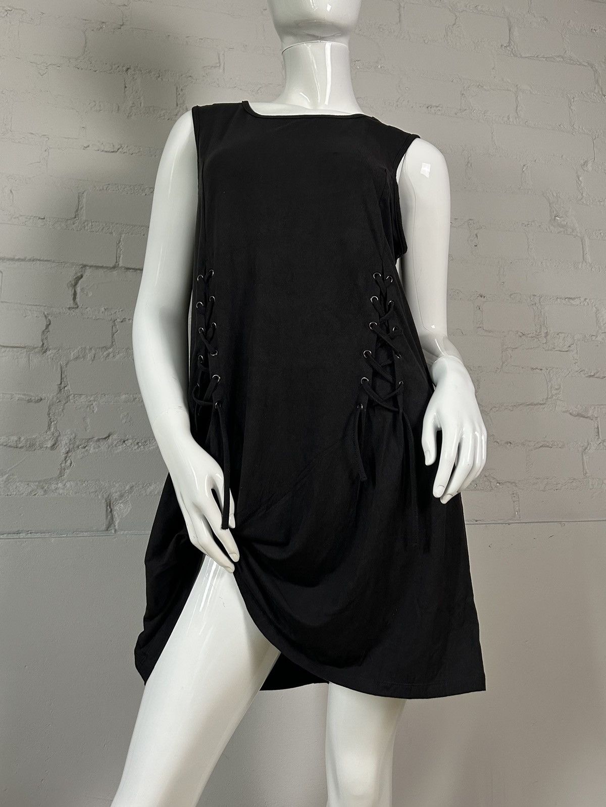 Other Black lace-up dress Size ONE SIZE - 1 Thumbnail