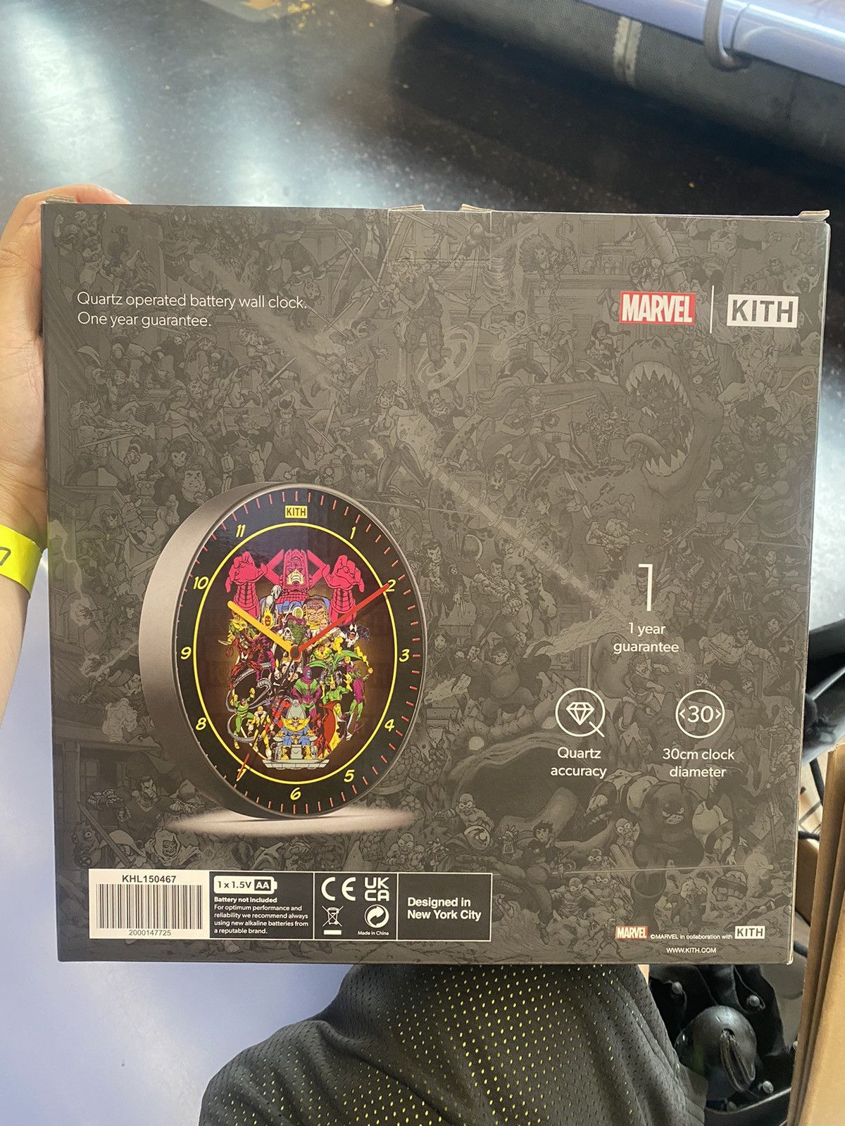 Kith Marvel Super Villains Team Up Clock - Accessories