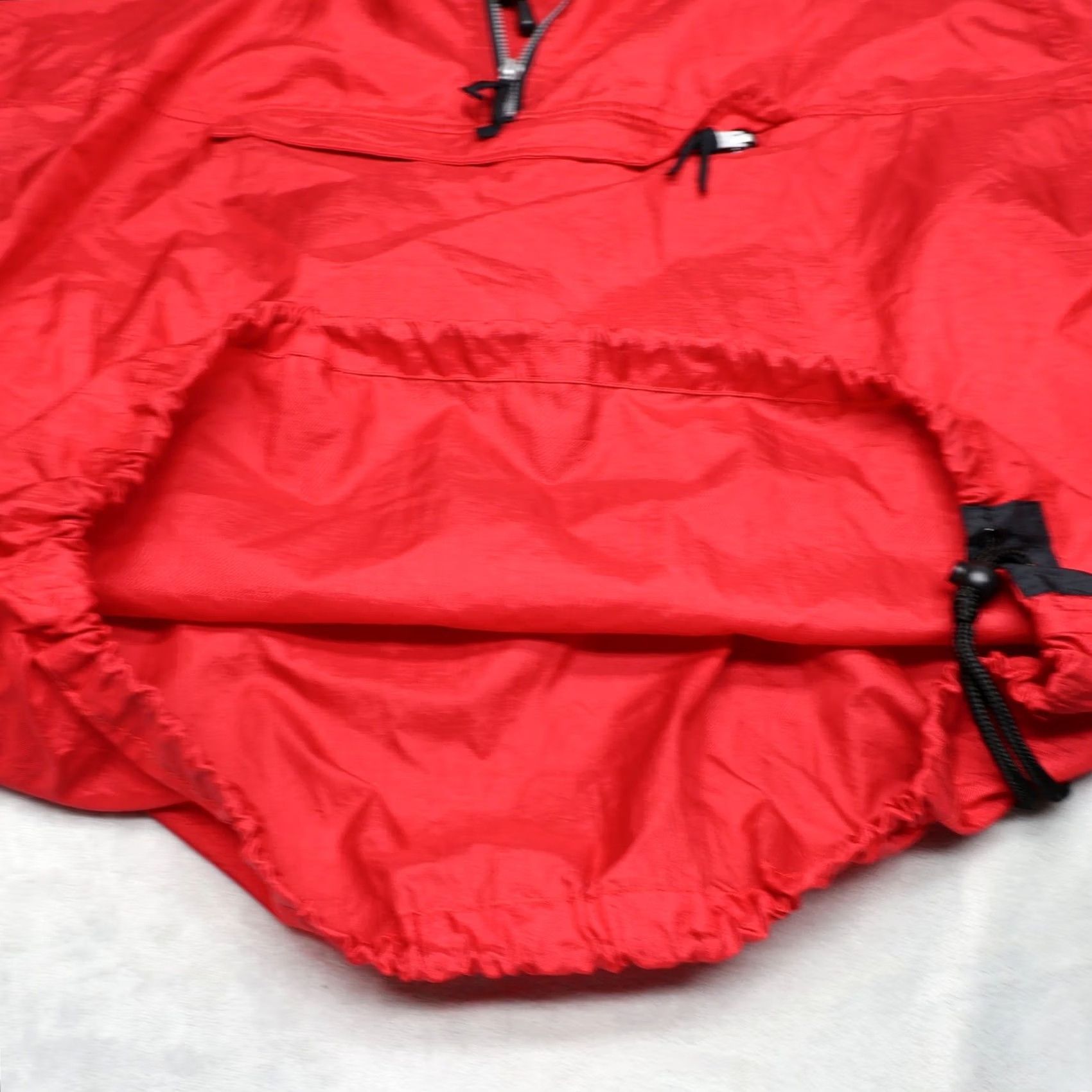 Marlboro VINTAGE Marlboro Jacket Mens M Red Hooded Wind Rain Light Pack 1/4 Zip Pullover Nylon Anorak Camouflage? Size US M / EU 48-50 / 2 - 6 Thumbnail