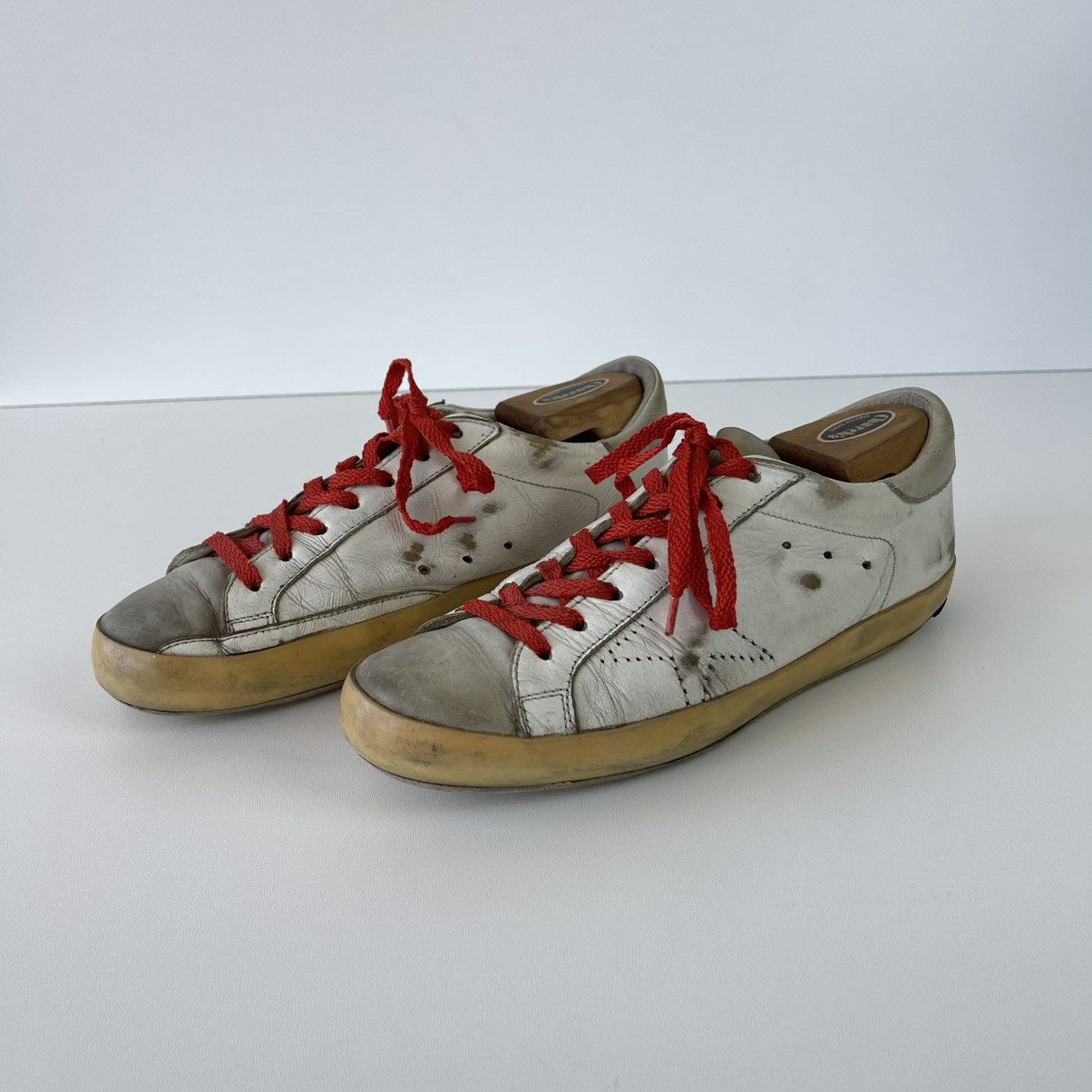 Golden Goose Golden Goose Superstar GGDB Low Trainers Leather Sneakers Size US 9 / EU 42 - 1 Thumbnail