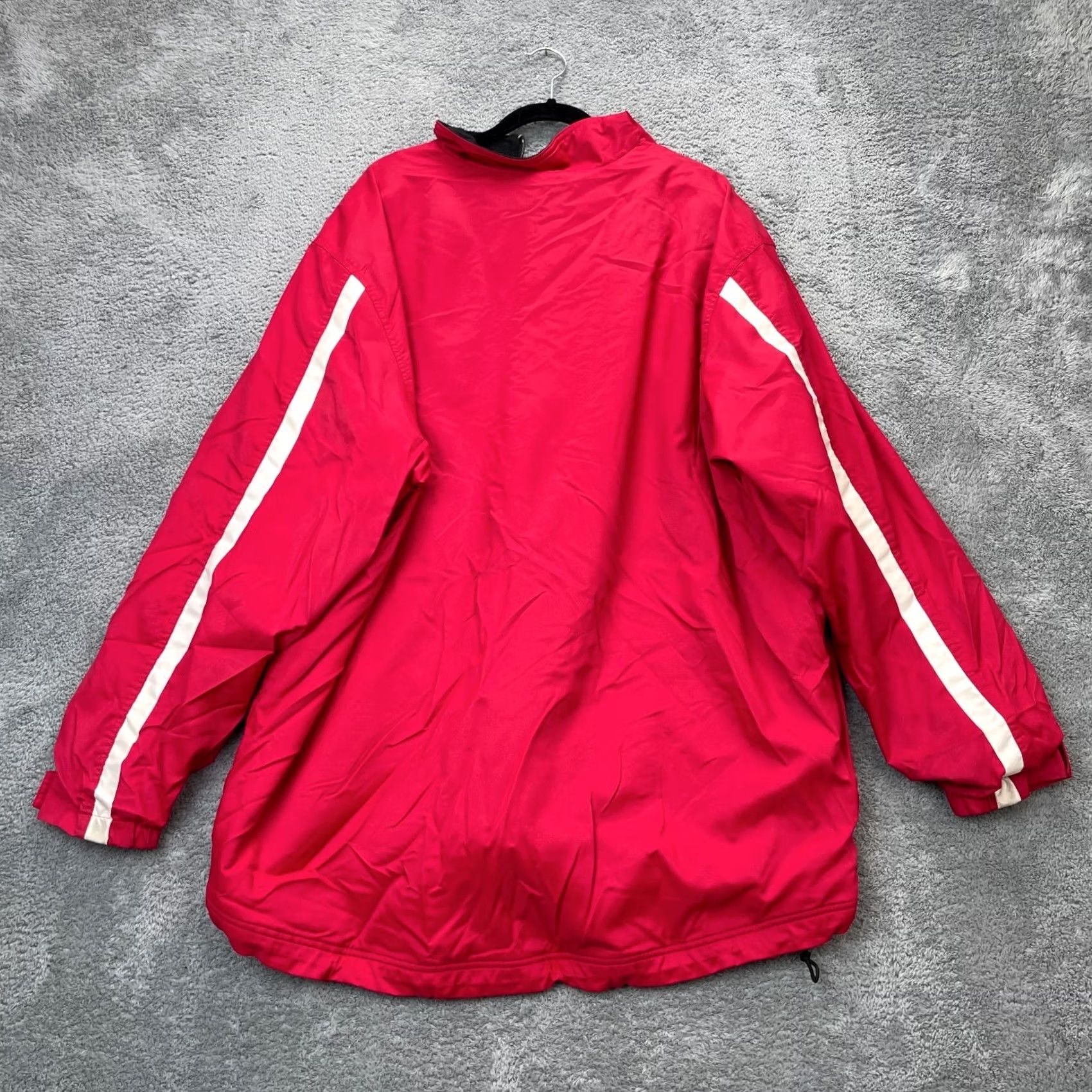 Nike VINTAGE Nike Jacket Mens XXL Red Performance Full Zip Insulated Fleece Lined Size US XXL / EU 58 / 5 - 2 Thumbnail