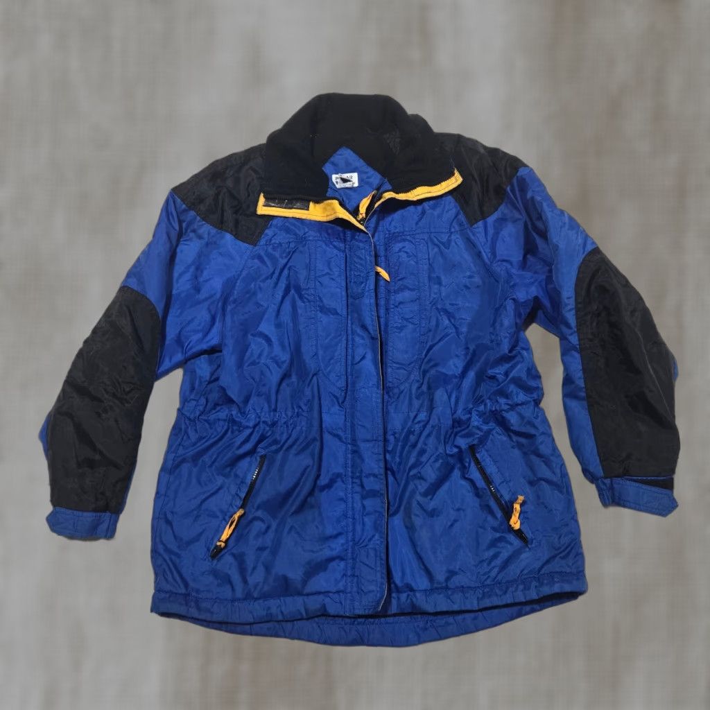 Vintage Polar Edge Blue Water Resistant Wind Proof Fleece Lined Jacket Coat Adult Mens L Size US L / EU 52-54 / 3 - 1 Thumbnail