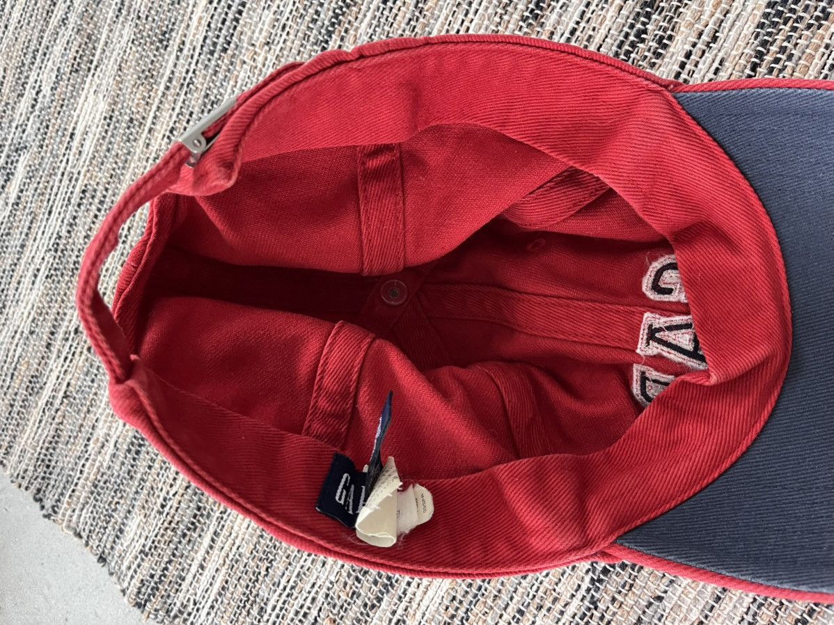 Gap Vintage Gap Red Avantgarde Minimalistic Cap Hat Yeezy style Size ONE SIZE - 11 Thumbnail