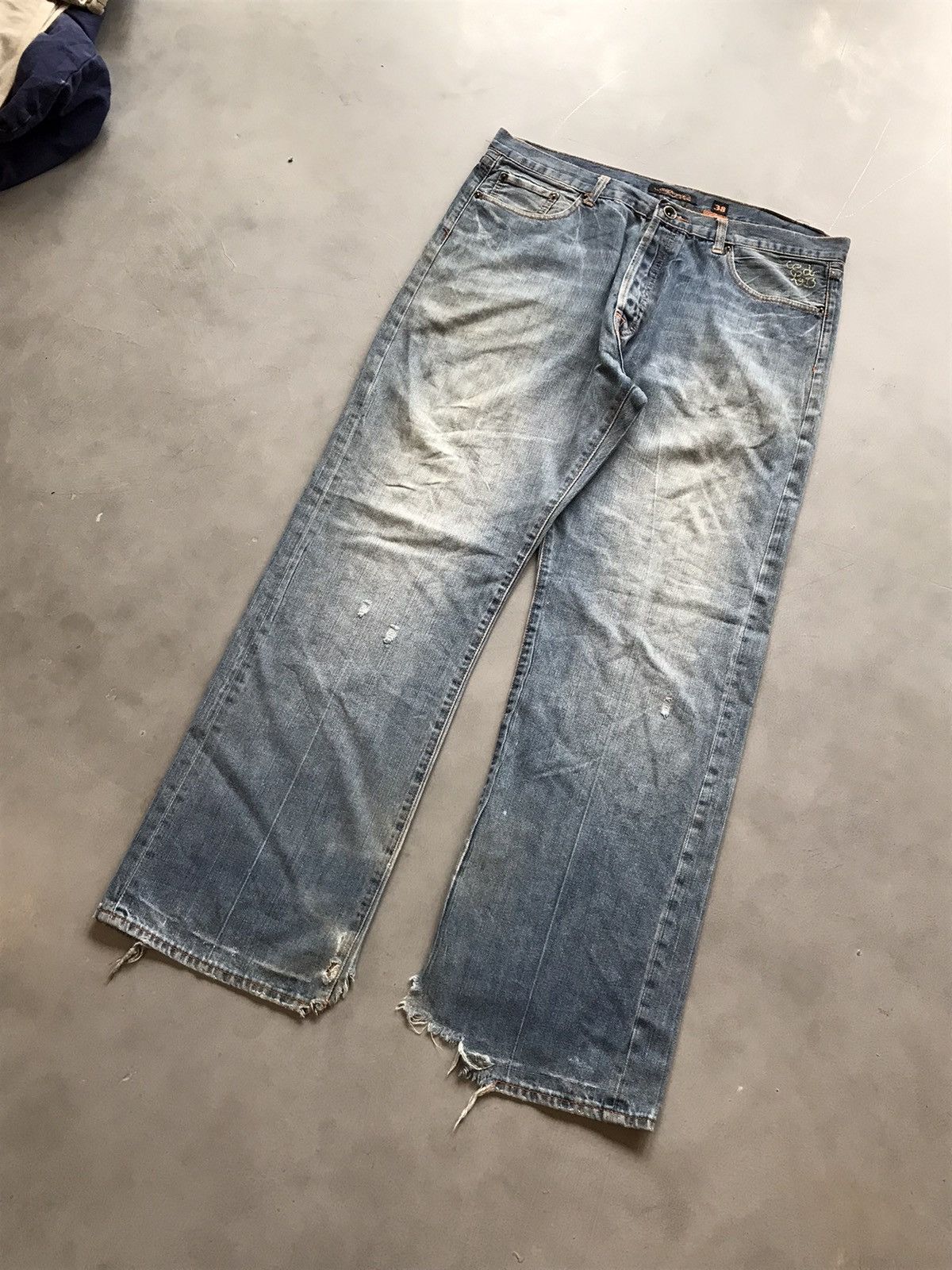 Ed Hardy Vintage Ed hardy embroidered denim Size US 38 / EU 54 - 3 Thumbnail