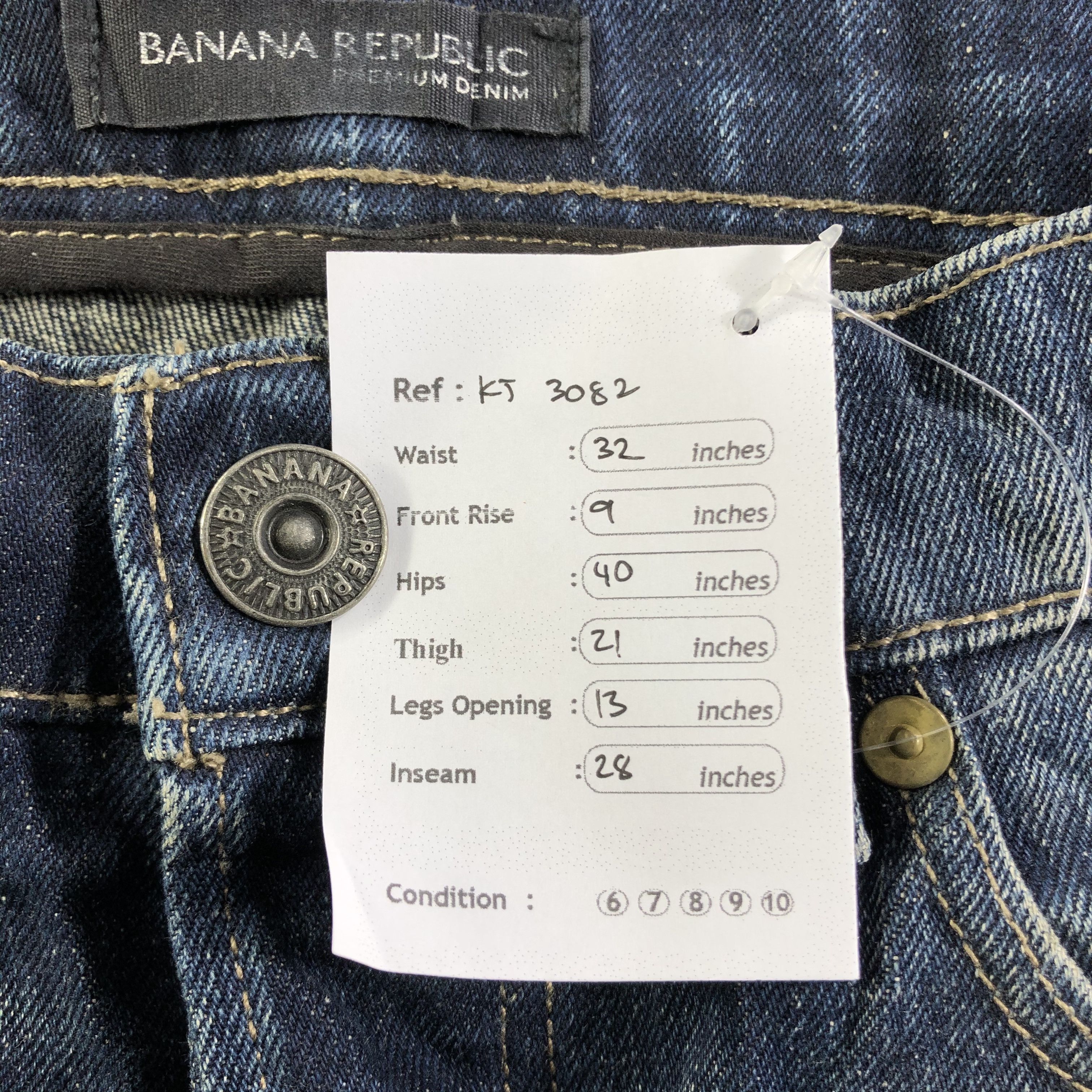Banana Republic Banana Republic Selvedge Jeans Skinny Denim KJ3082 Size US 30 / EU 46 - 9 Thumbnail
