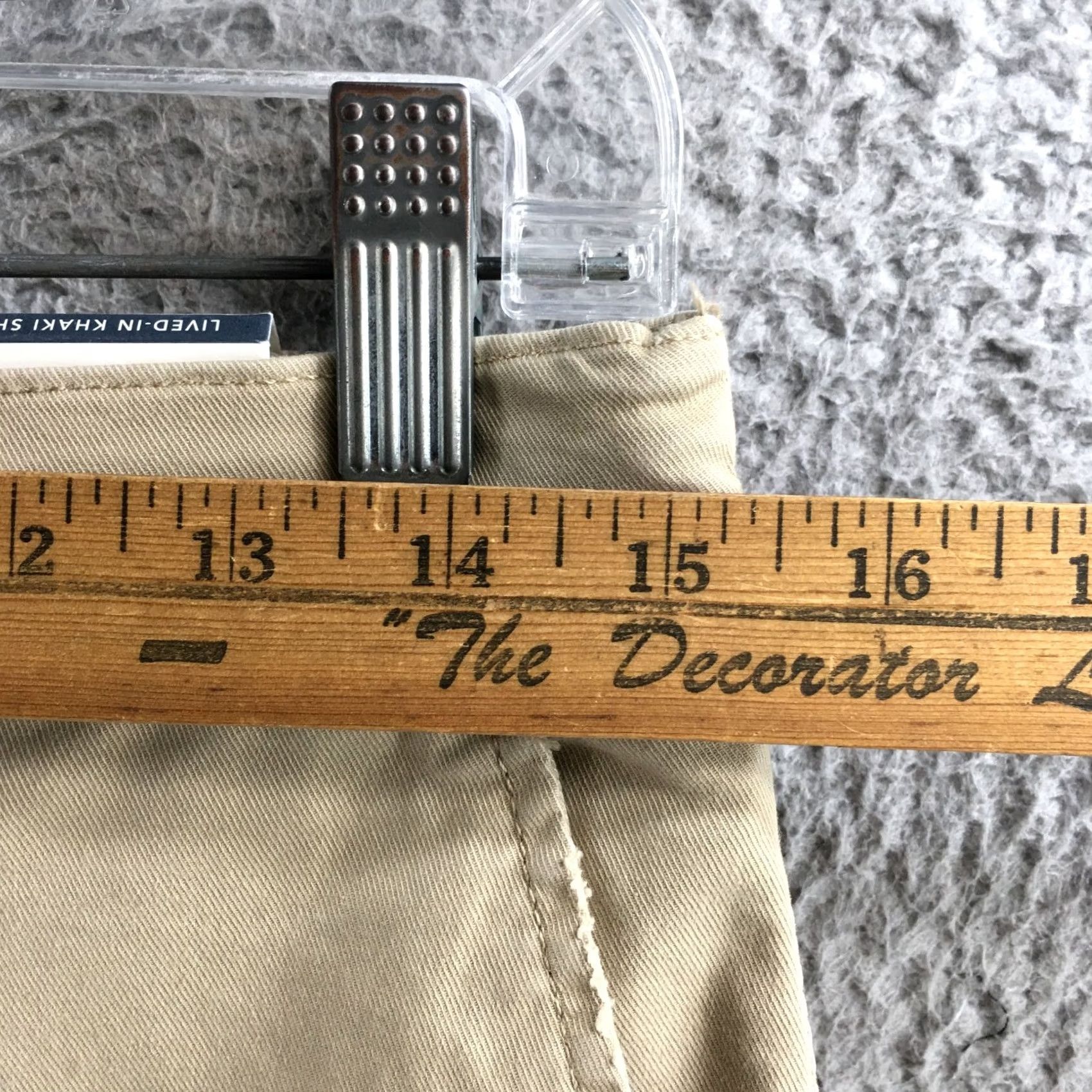 American Eagle Outfitters American Eagle Outfitters Lived In Khaki Short Mens 28 Beige Cotton Blend Mid Rise NEW Size US 28 / EU 44 - 5 Thumbnail